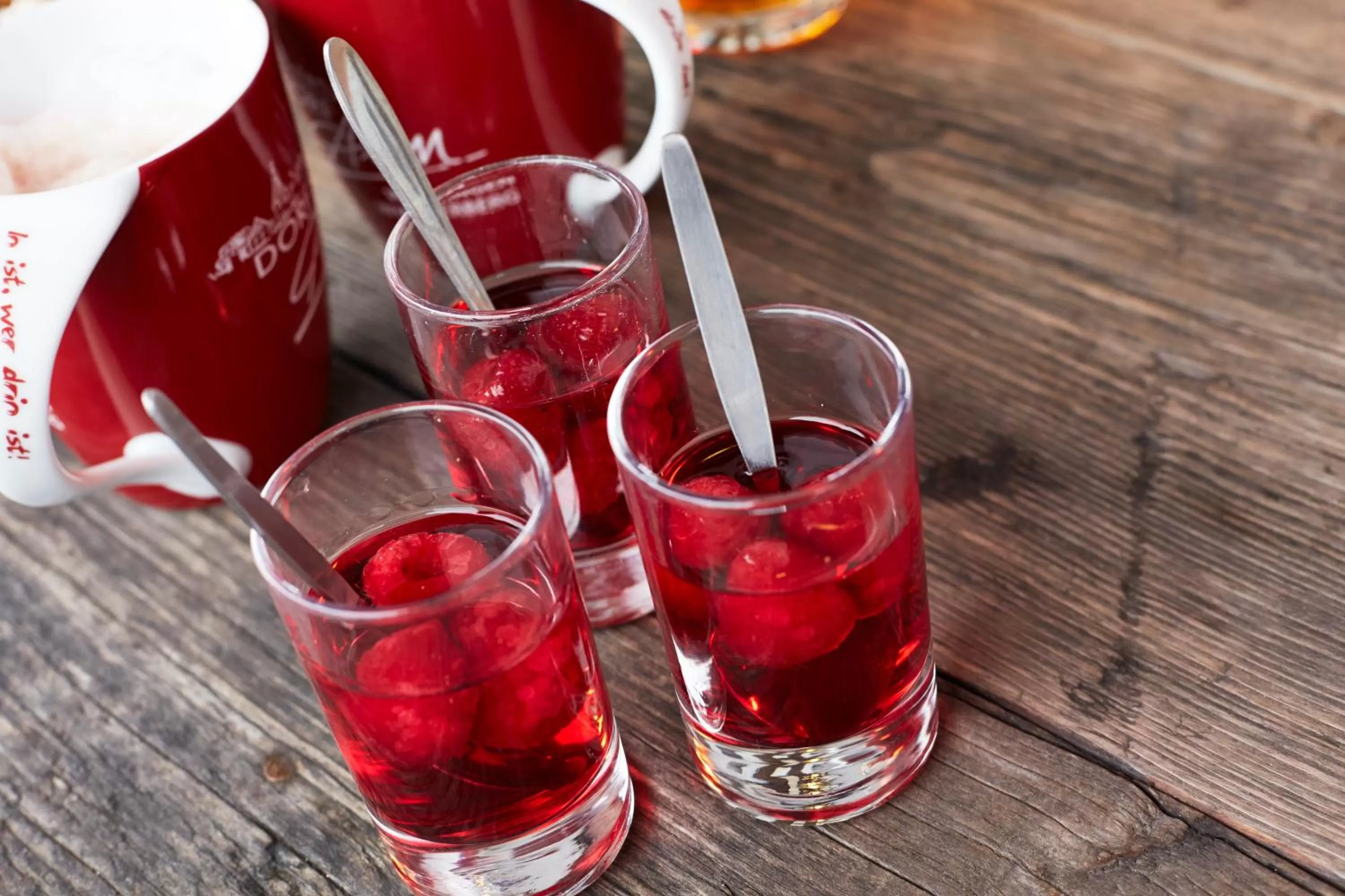 Alcoholic drinks in Gästehaus Dorf-Alm