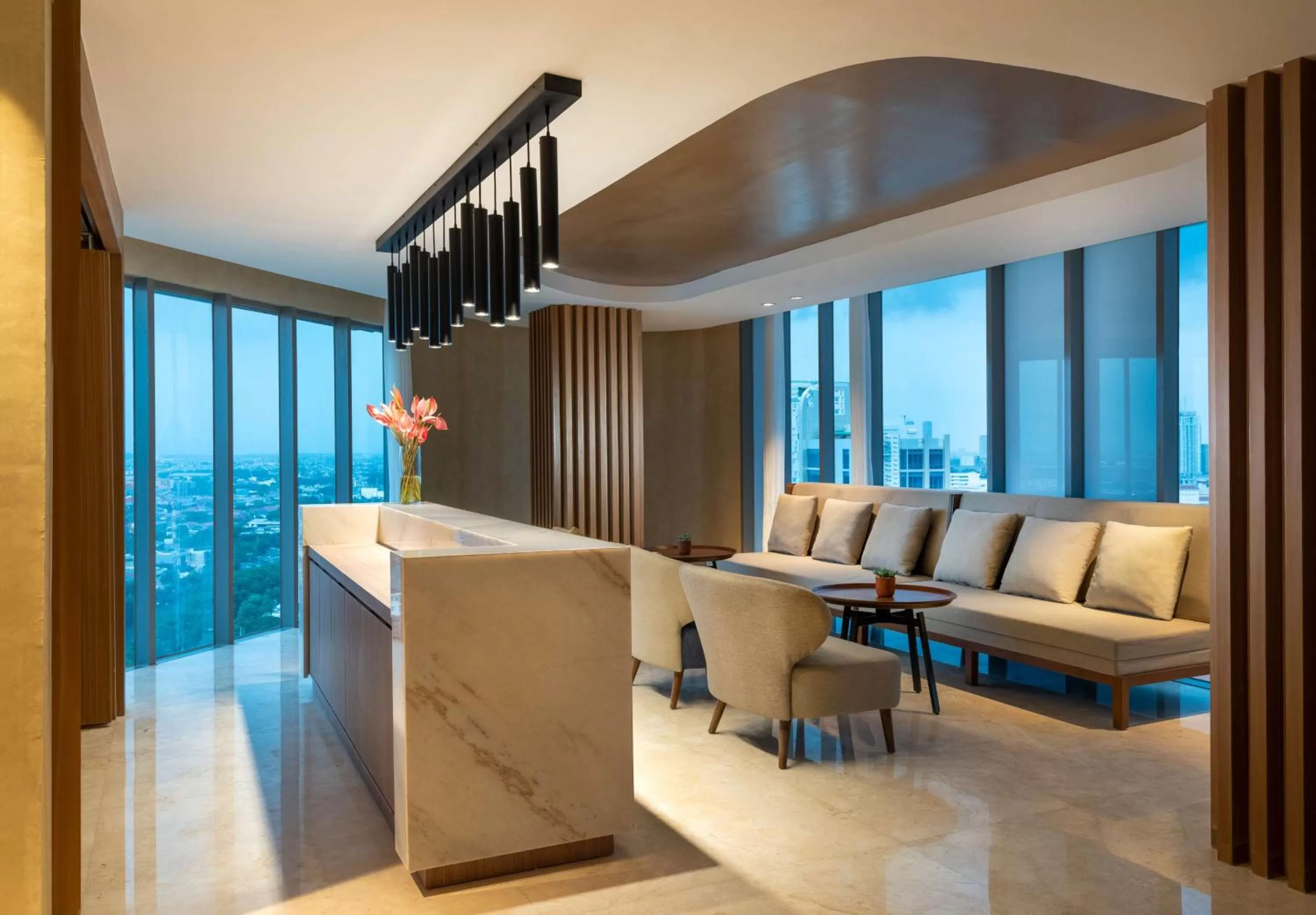 Lounge or bar in DoubleTree by Hilton Surabaya