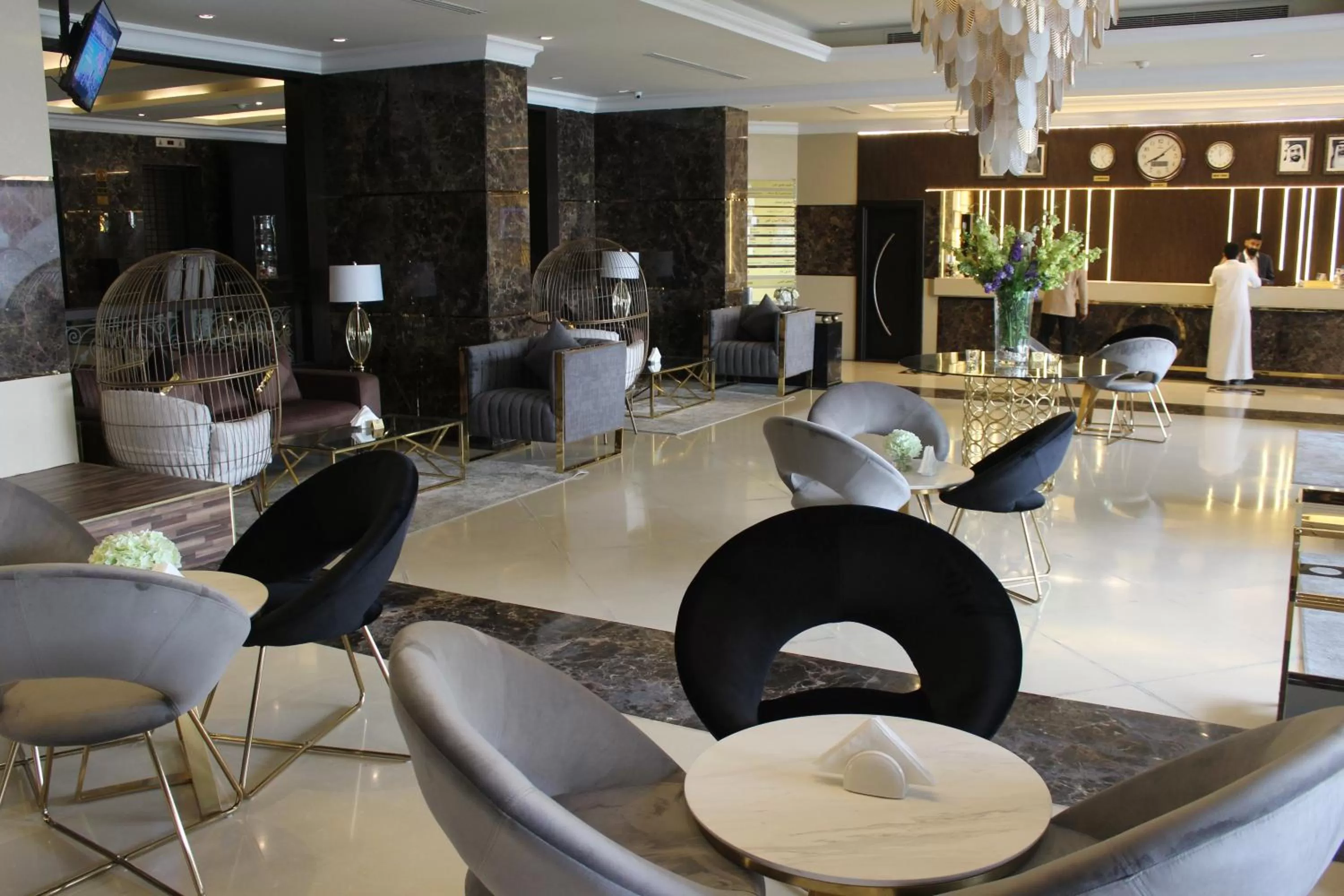 Lobby or reception in Al Khaleej Palace Deira Hotel
