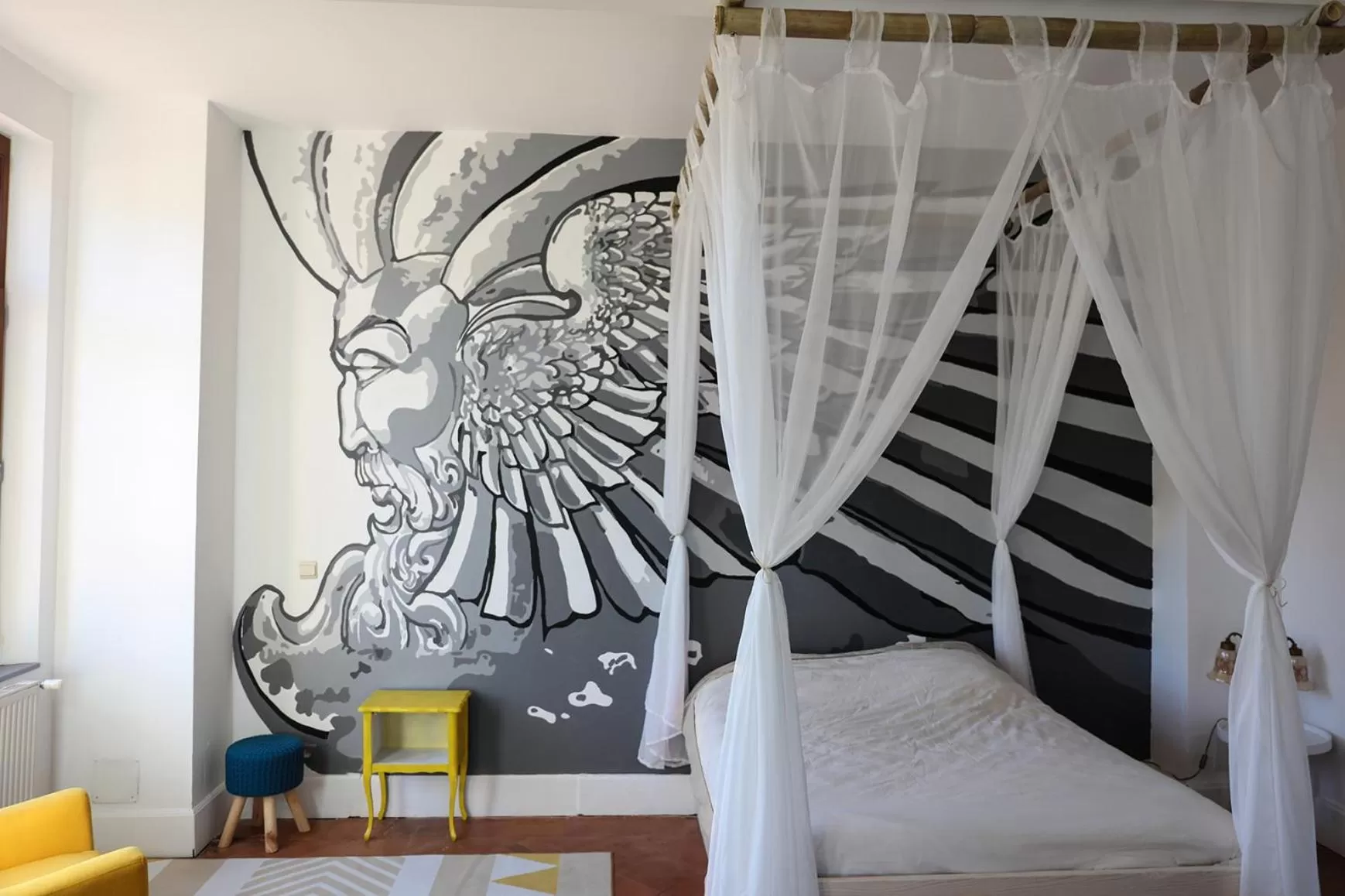 Bed in La Maison du Saula