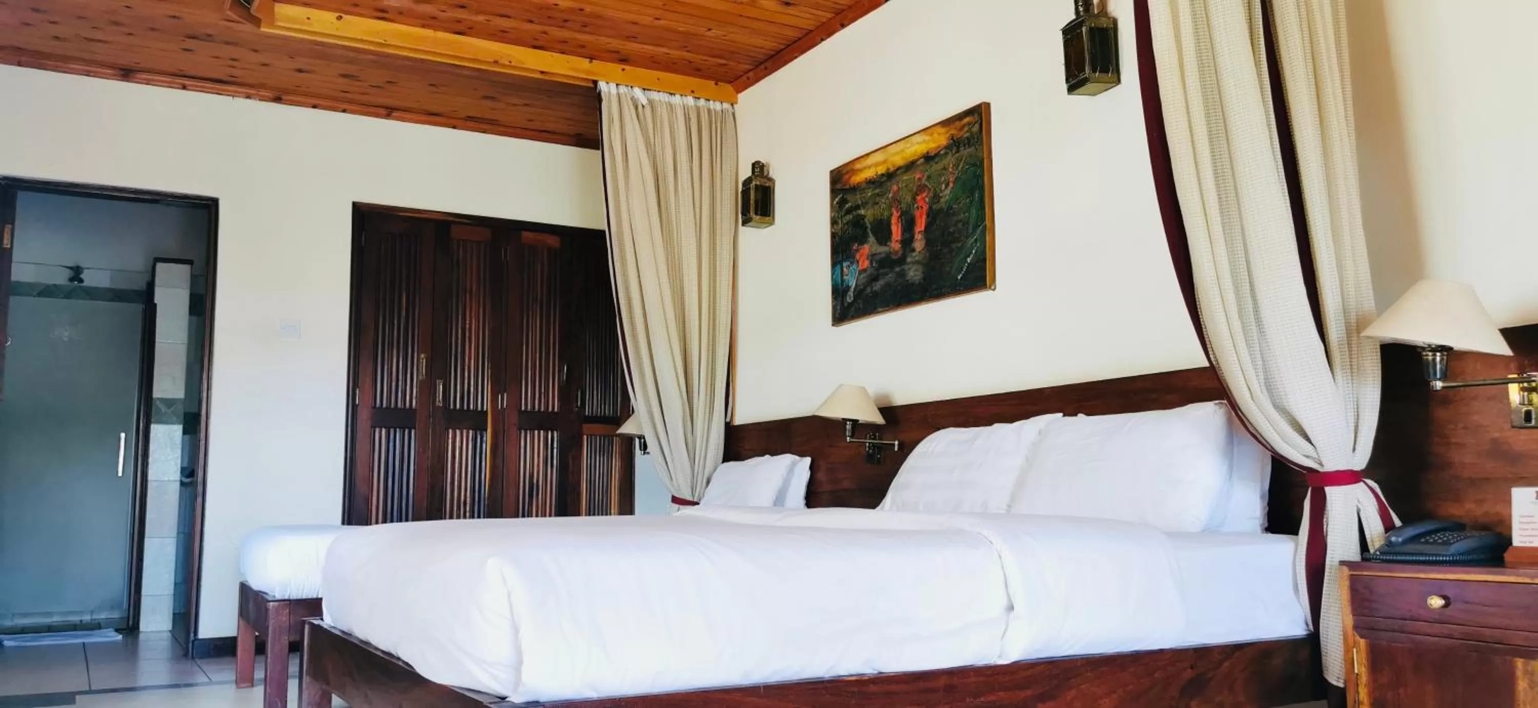 Bedroom, Bed in Jinja Nile Resort