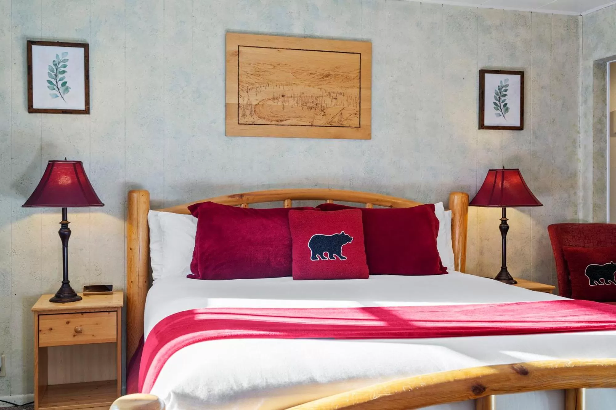 Bed in Mother Nature's Inn