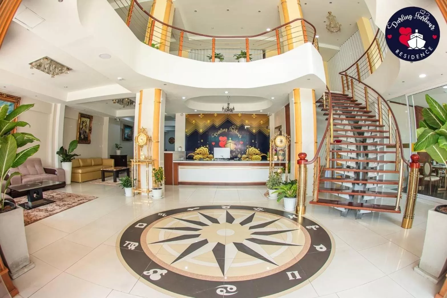 Lobby or reception, Lobby/Reception in Darling Harbour Residence - South Pattaya