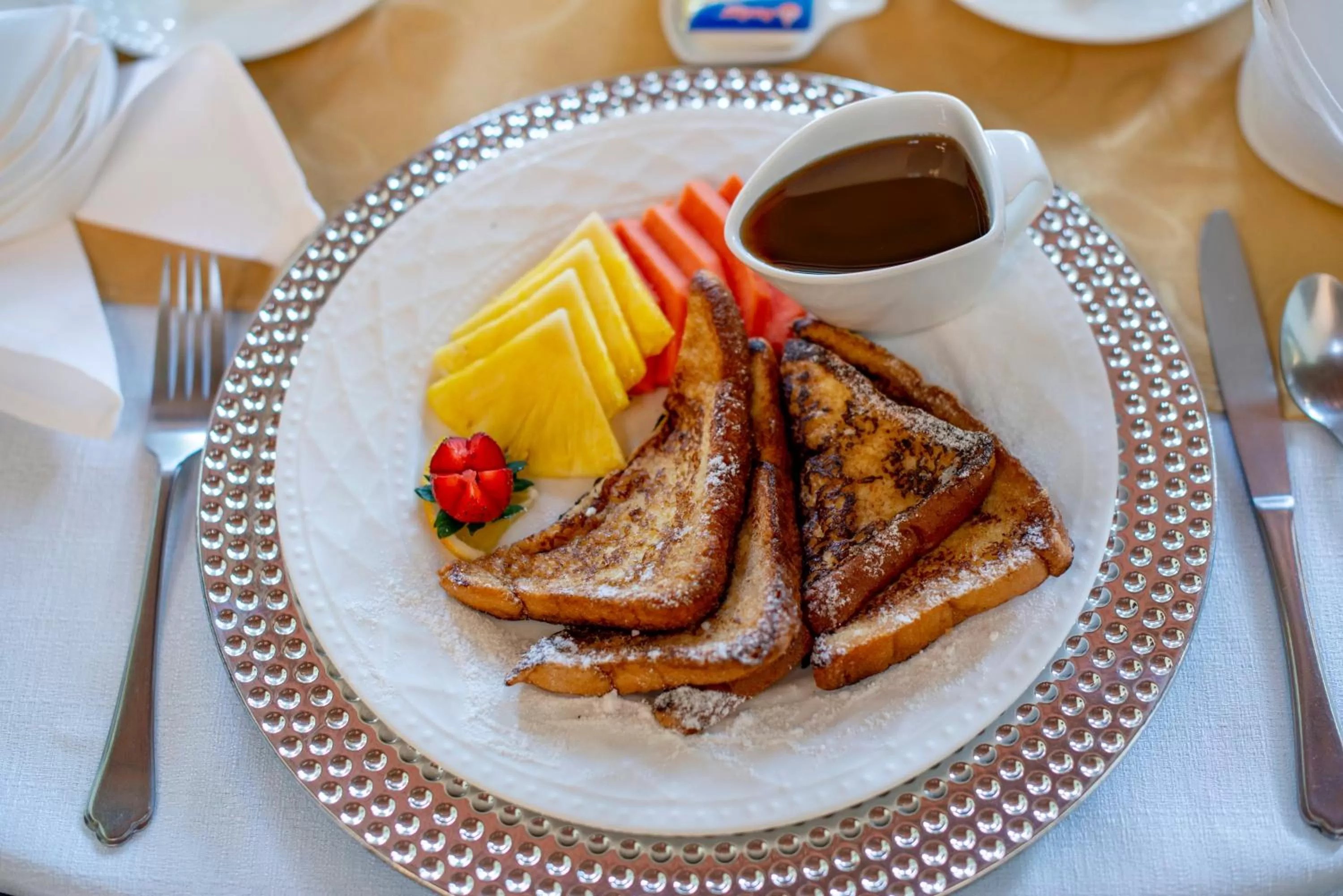 Food close-up in Hotel La Catedral