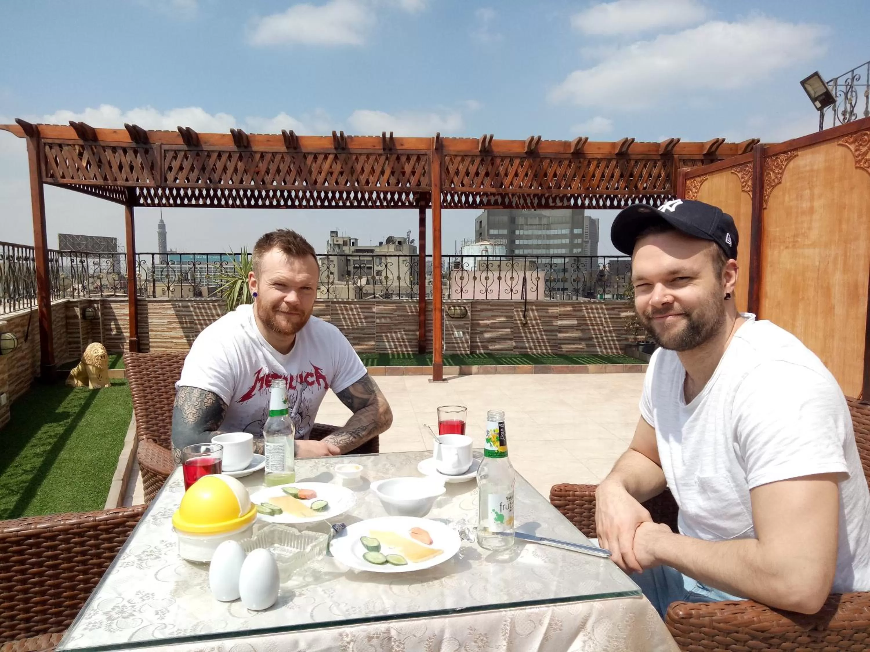 Dining area in Amin Hotel