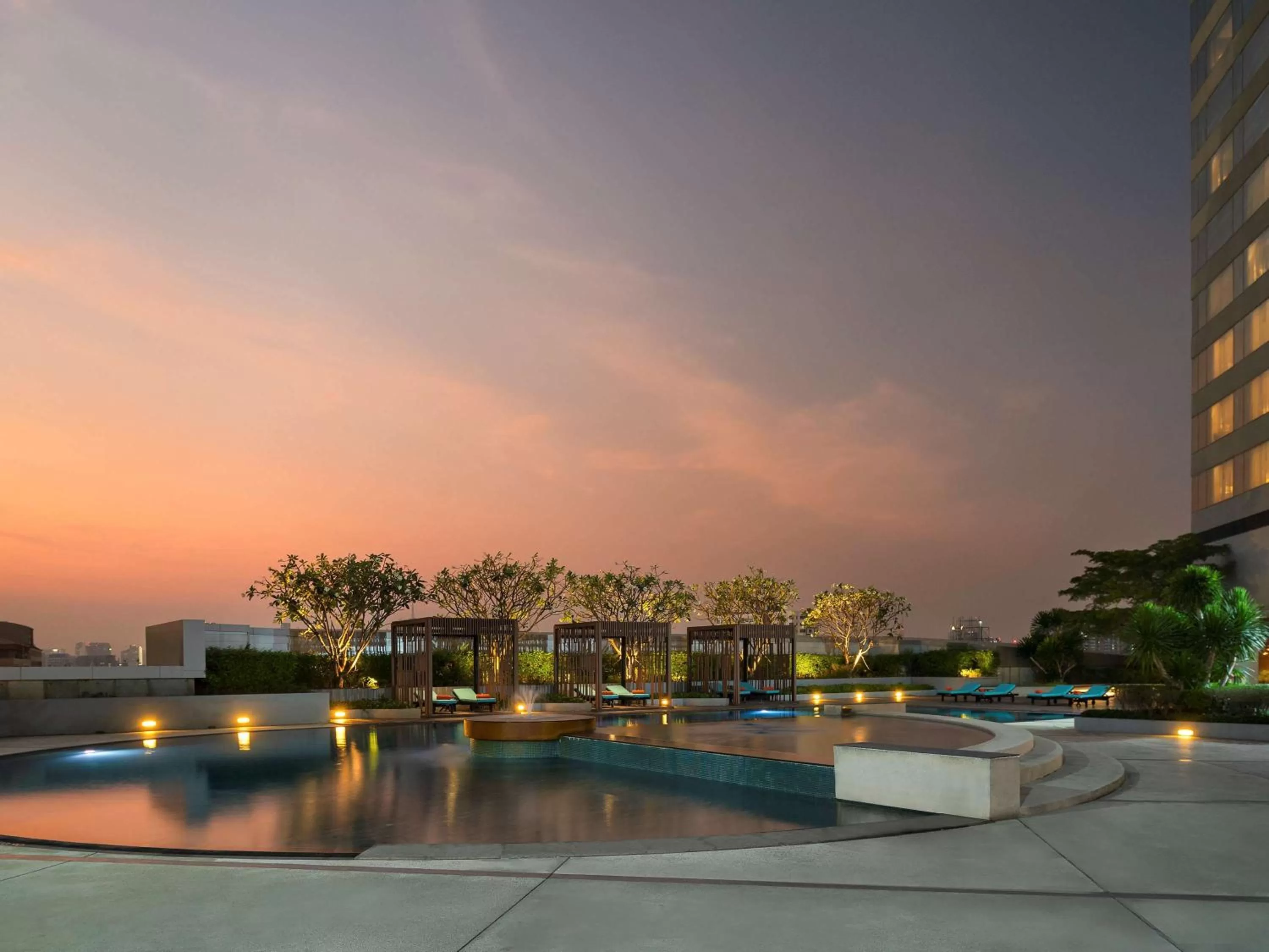 On site in Swissotel Bangkok Ratchada