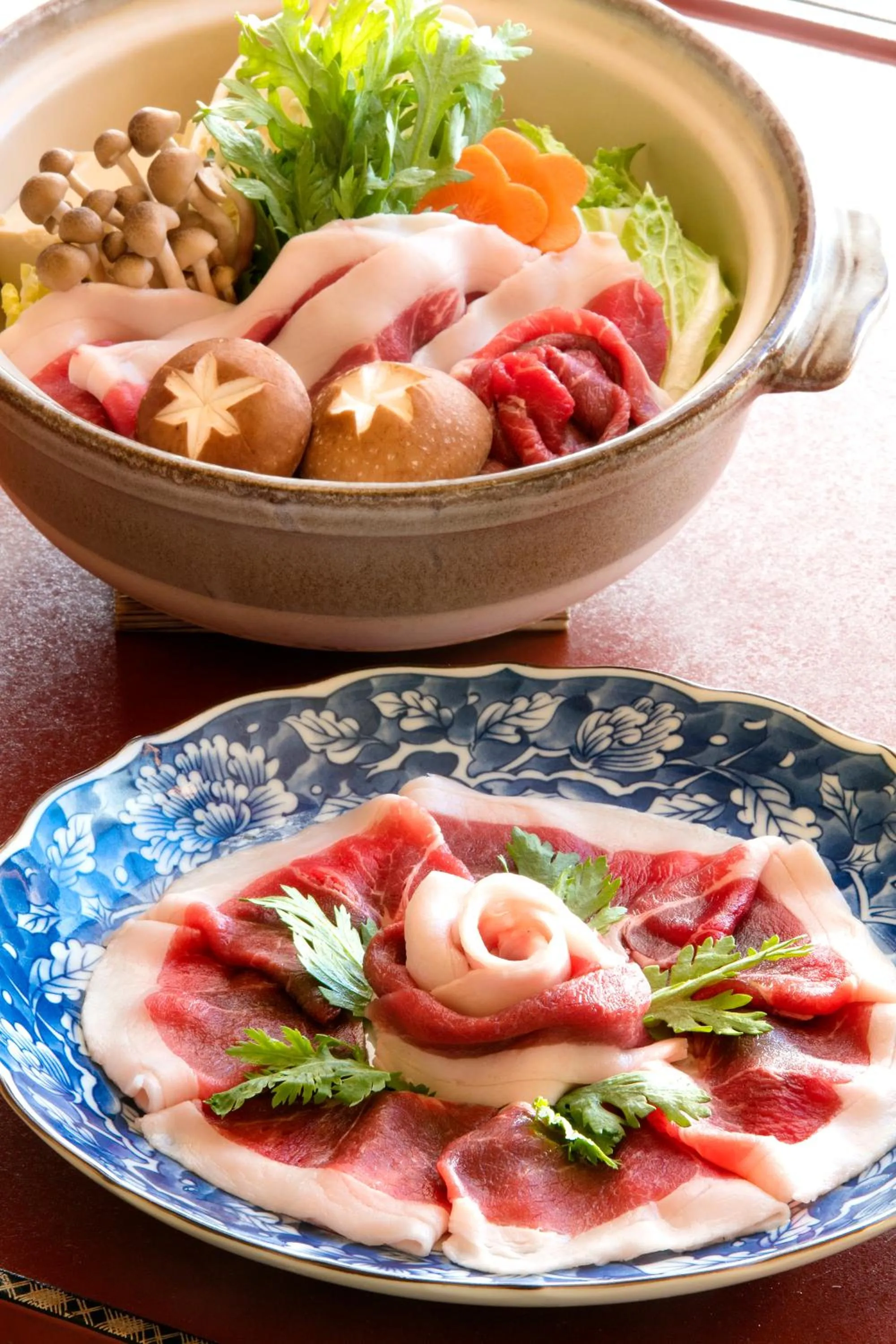 Dinner in Ryokan Warabino