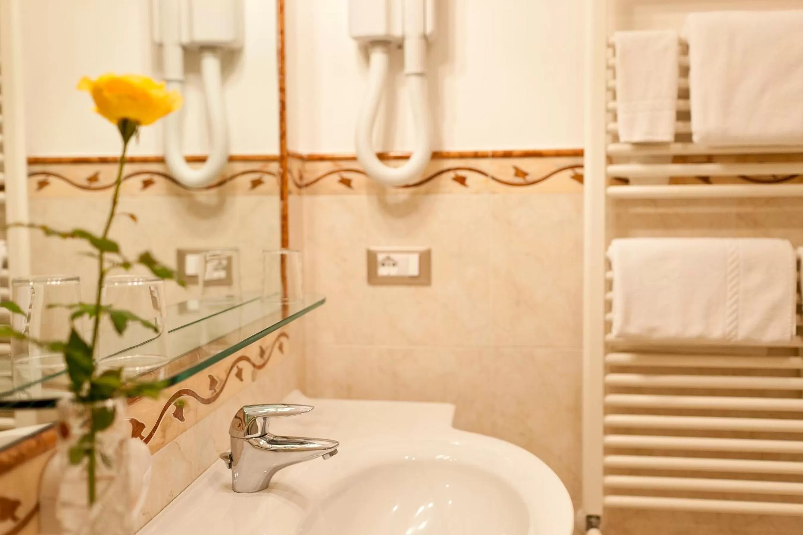 Bathroom in Hotel Aster