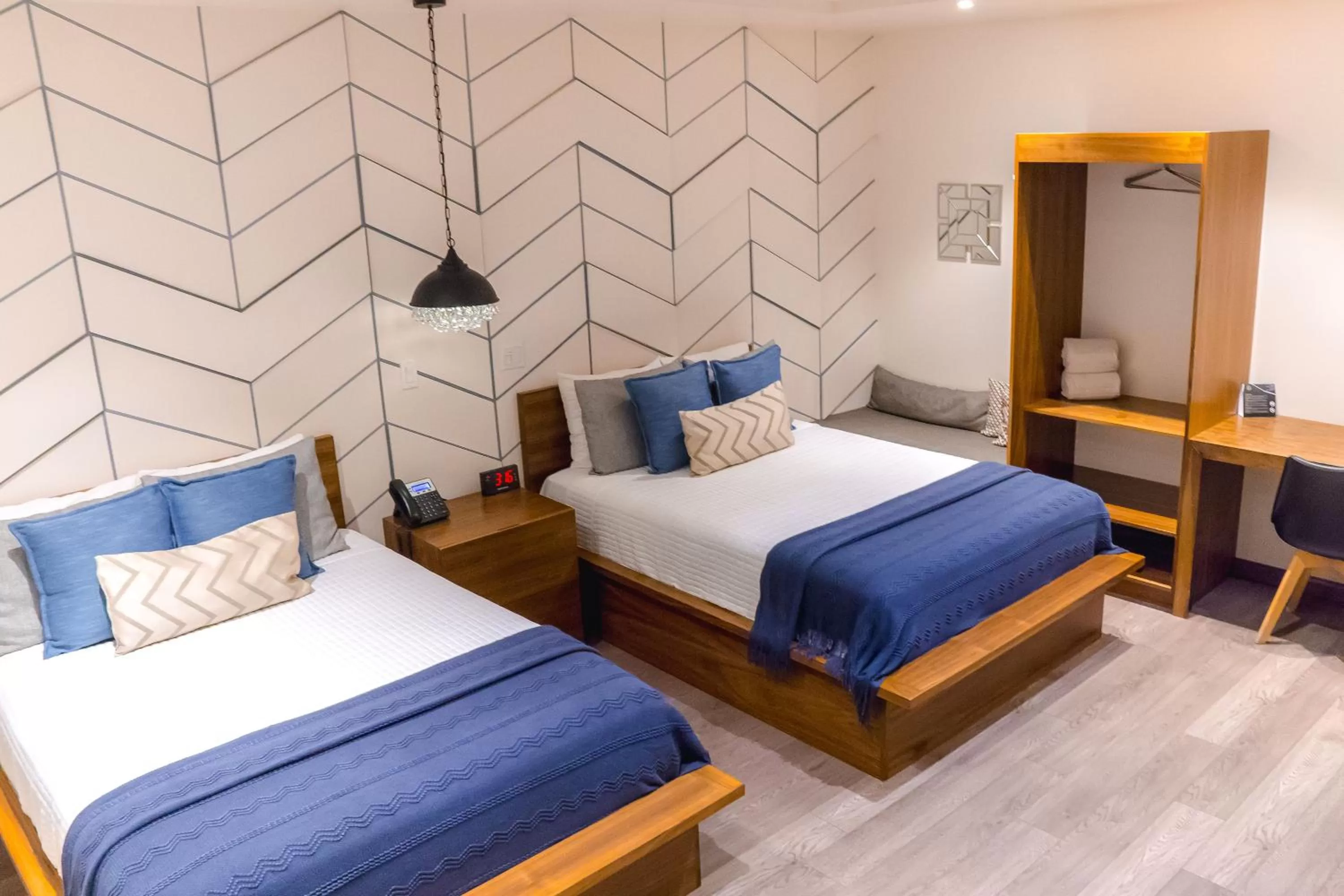 Bed in Alou Hotel Boutique