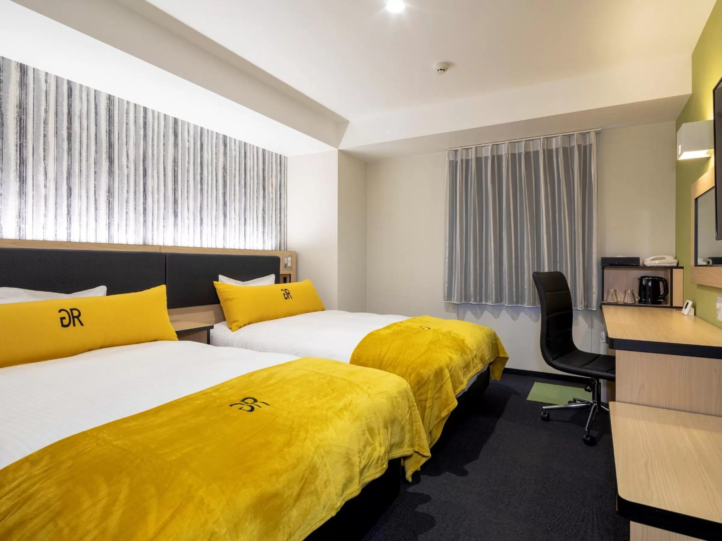 Photo of the whole room, Bed in Green Rich Hotel Kurashiki Ekimae (Artificial hot spring Futamata Yunohana)