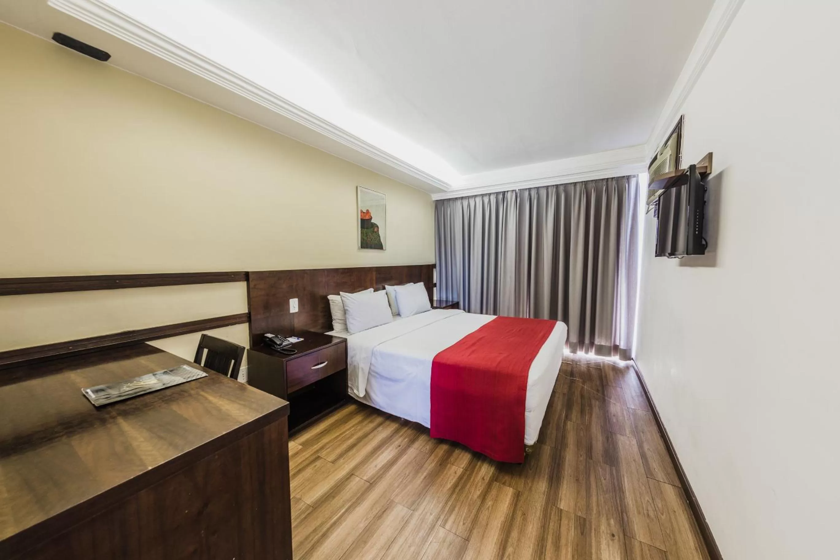 Bed in Plaza Bittar Hotel