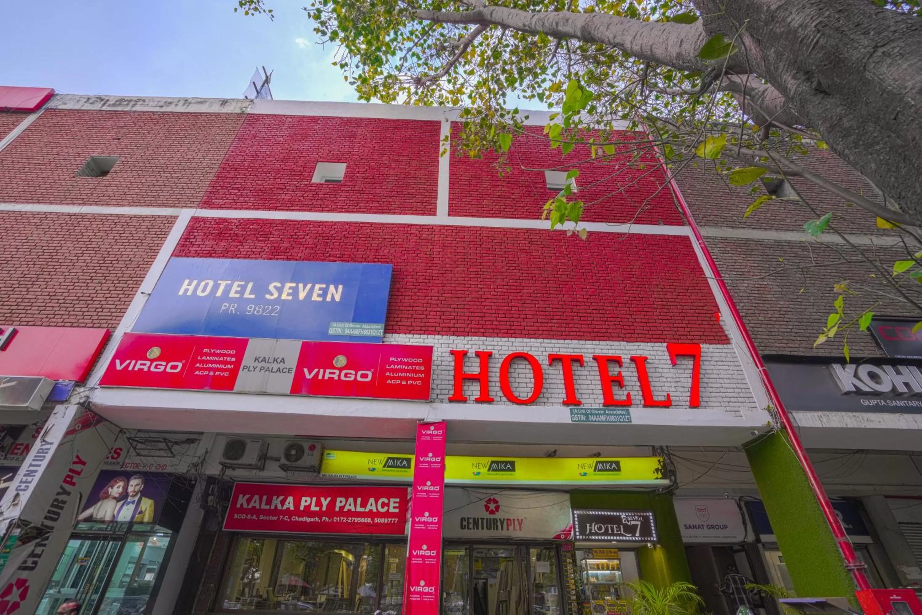 Property building in Hotel Seven- Center of City Chandigarh