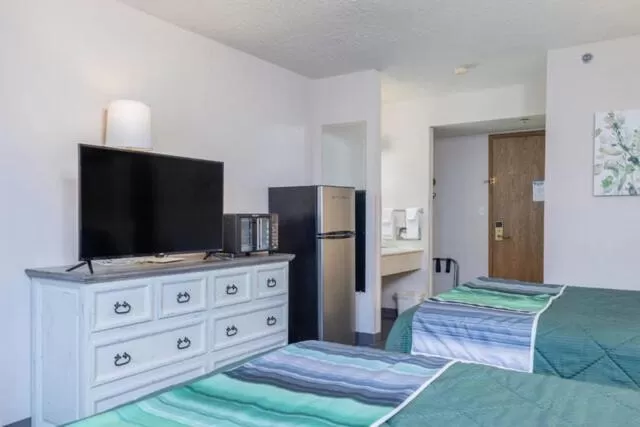 Bed in Buffalo Lodge