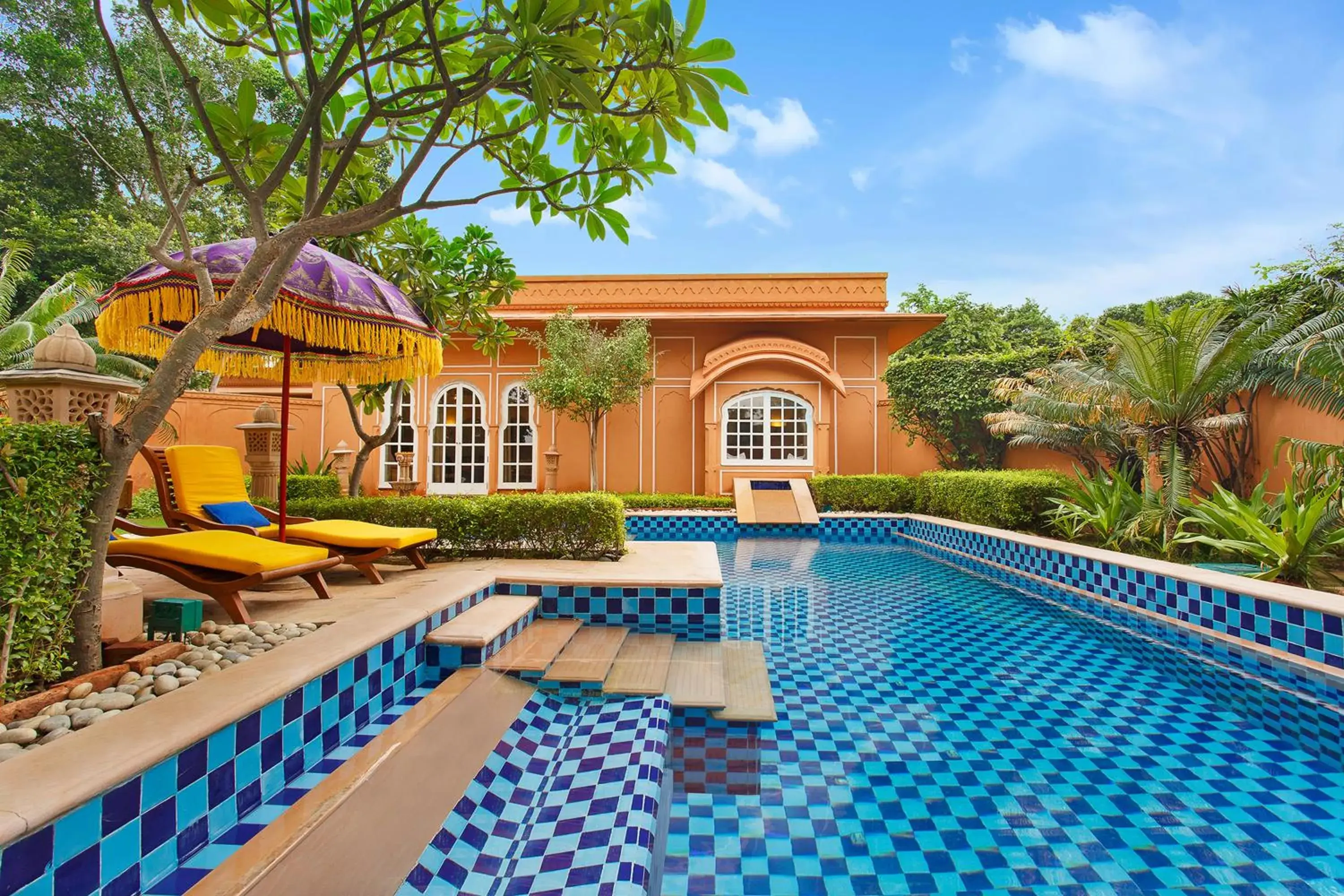 Luxury Villa with Private Pool And Two Way Airport Transfers in The Oberoi Rajvilas Jaipur Luxury Villa with Private Pool And Two Way Airport Transfers in The Oberoi Rajvilas Jaipur