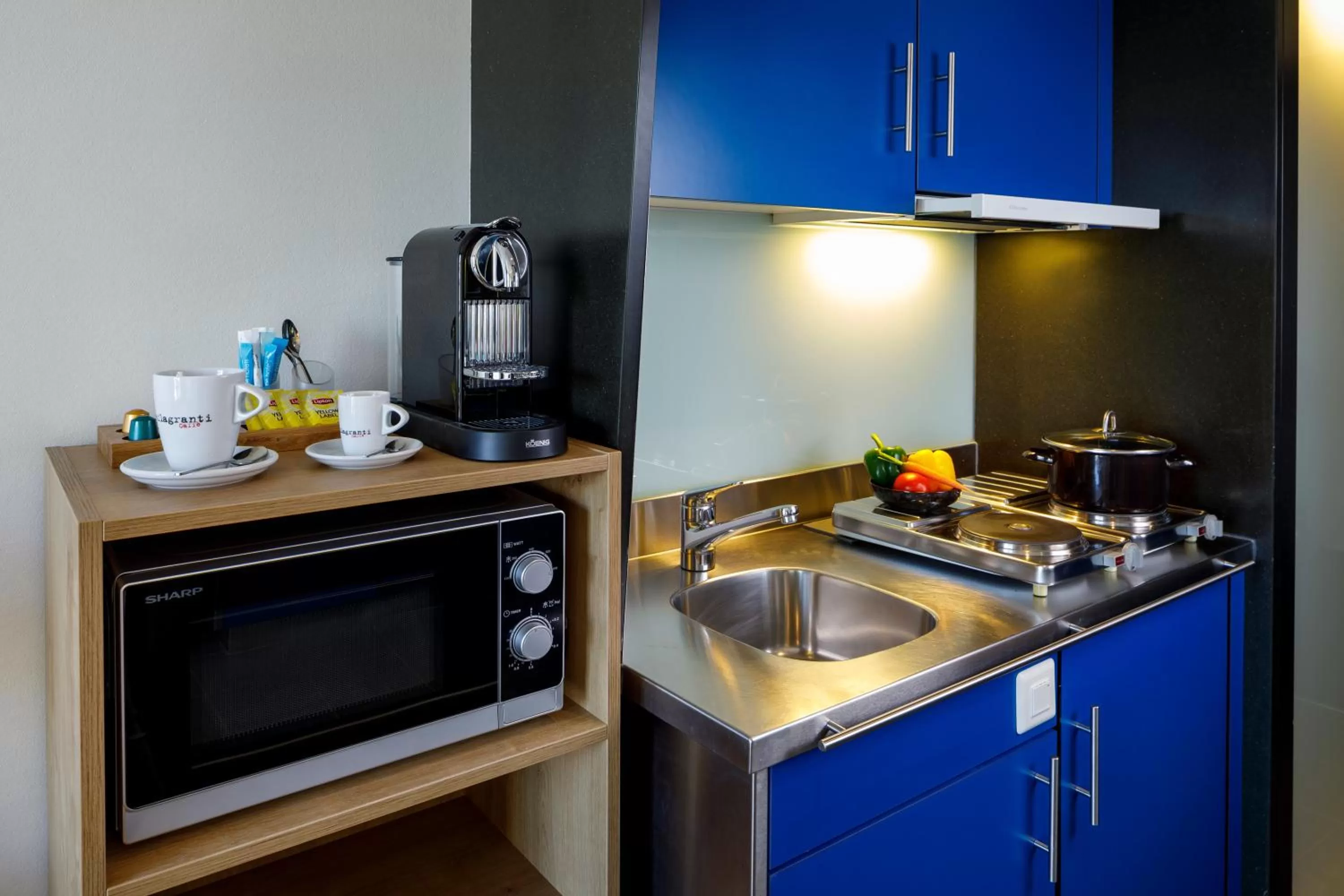 Kitchen or kitchenette in Hotel Allegra Lodge