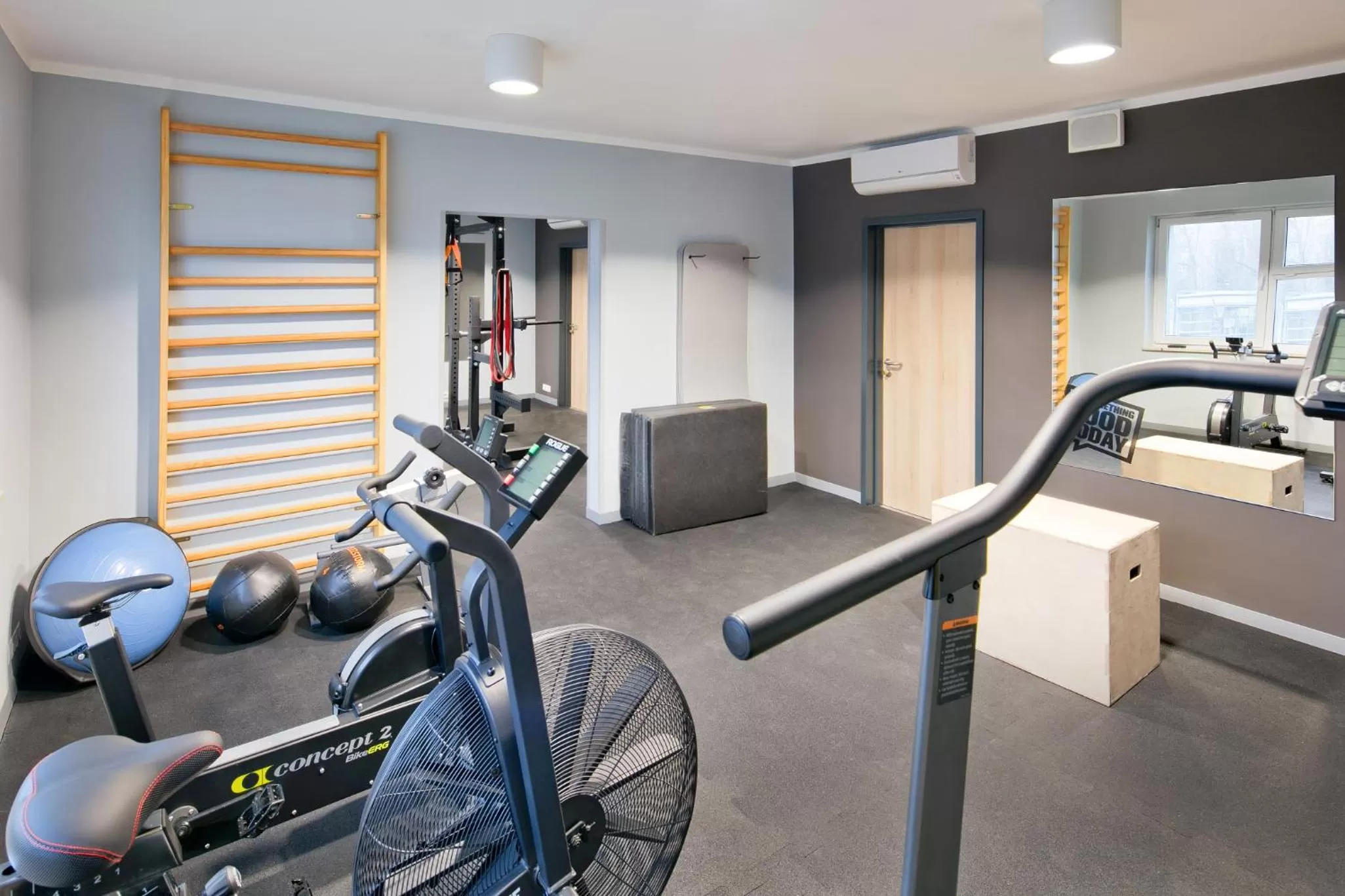 Fitness centre/facilities in o3Hotel