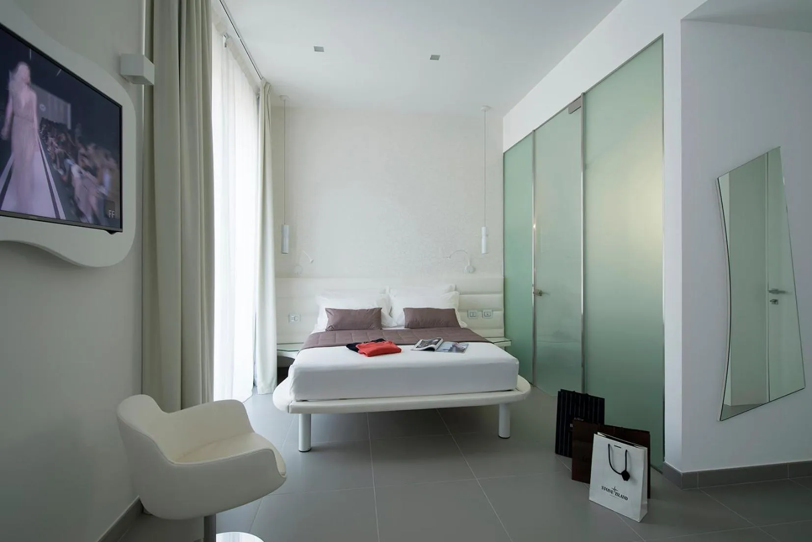 Bed in Gatto Bianco Mia Aparthotel