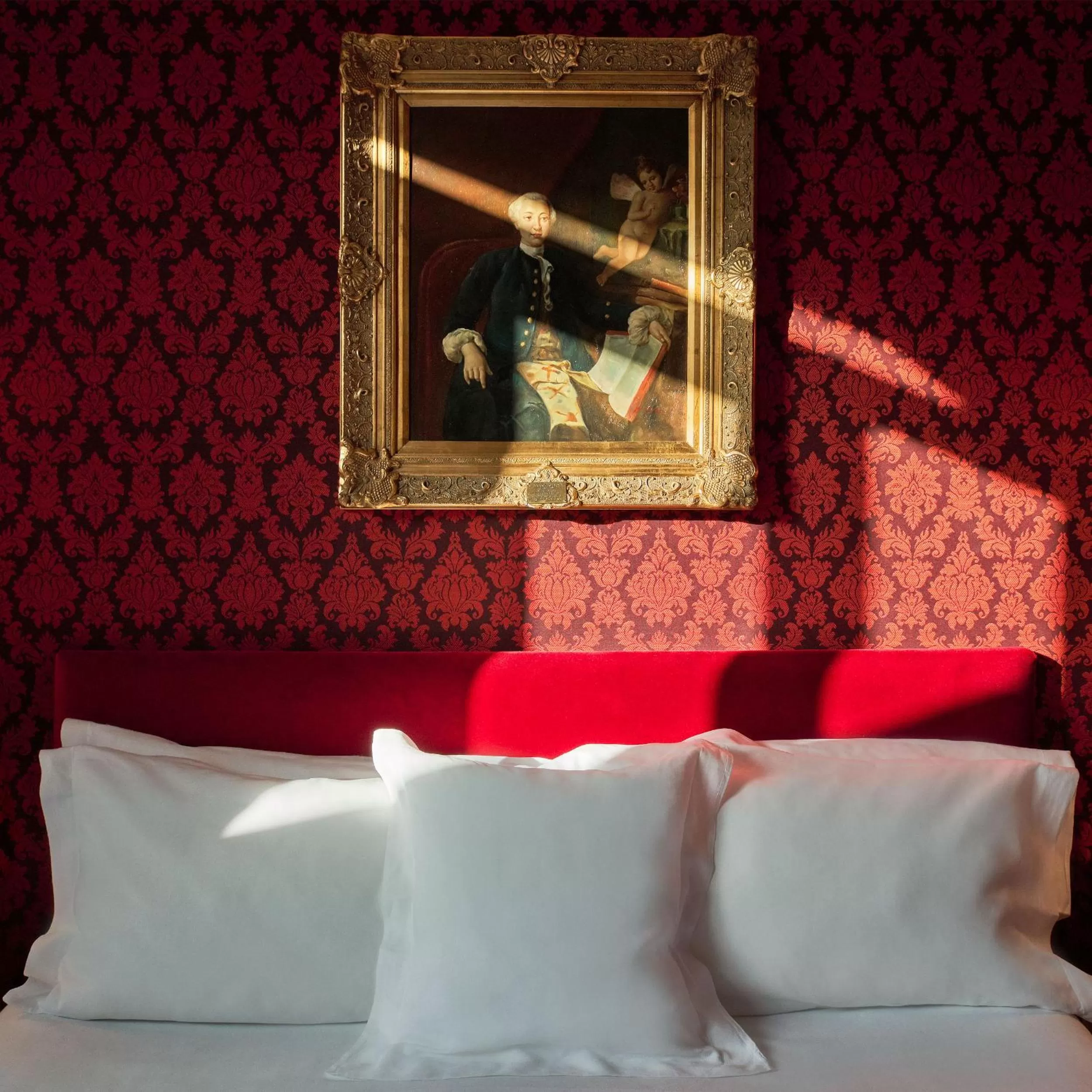 Decorative detail in Grand Hotel Duchi d'Aosta