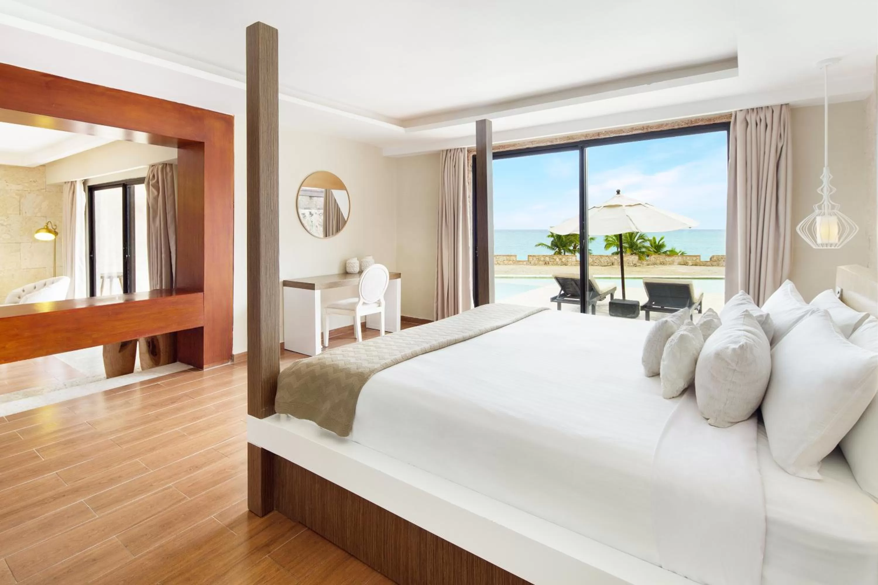 Bedroom, Bed in Sanctuary Cap Cana, a Luxury Collection Resort, Dominican Republic, Adult All-Inclusive