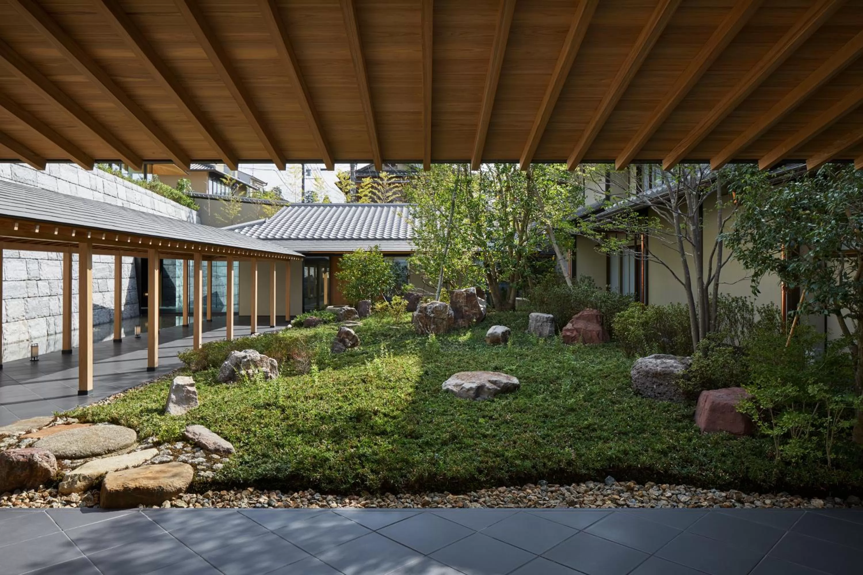 Garden in Park Hyatt Kyoto