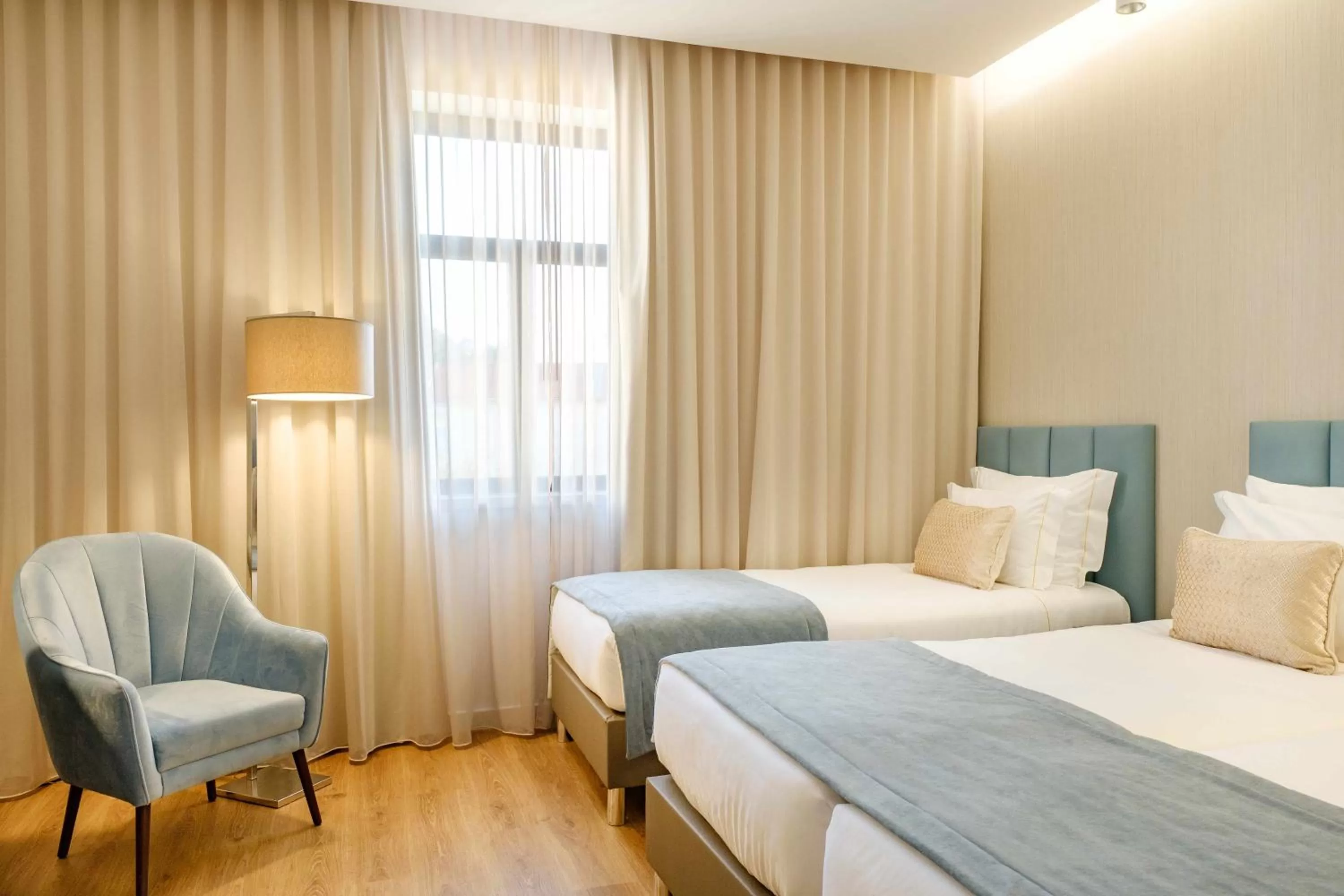 Bed in SDivine Fatima Hotel, Congress & Spirituality