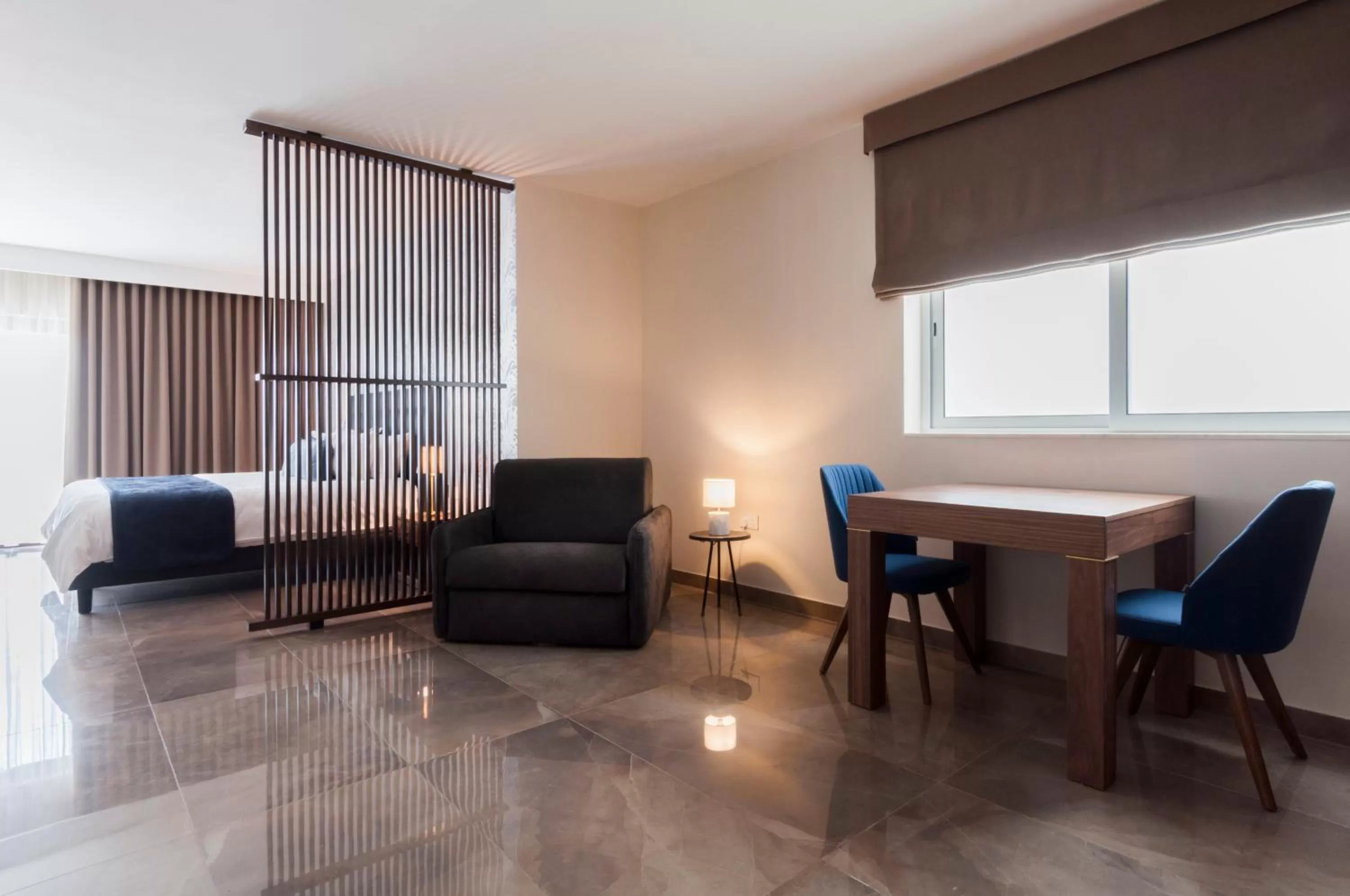 Bed in The Duke Boutique Hotel