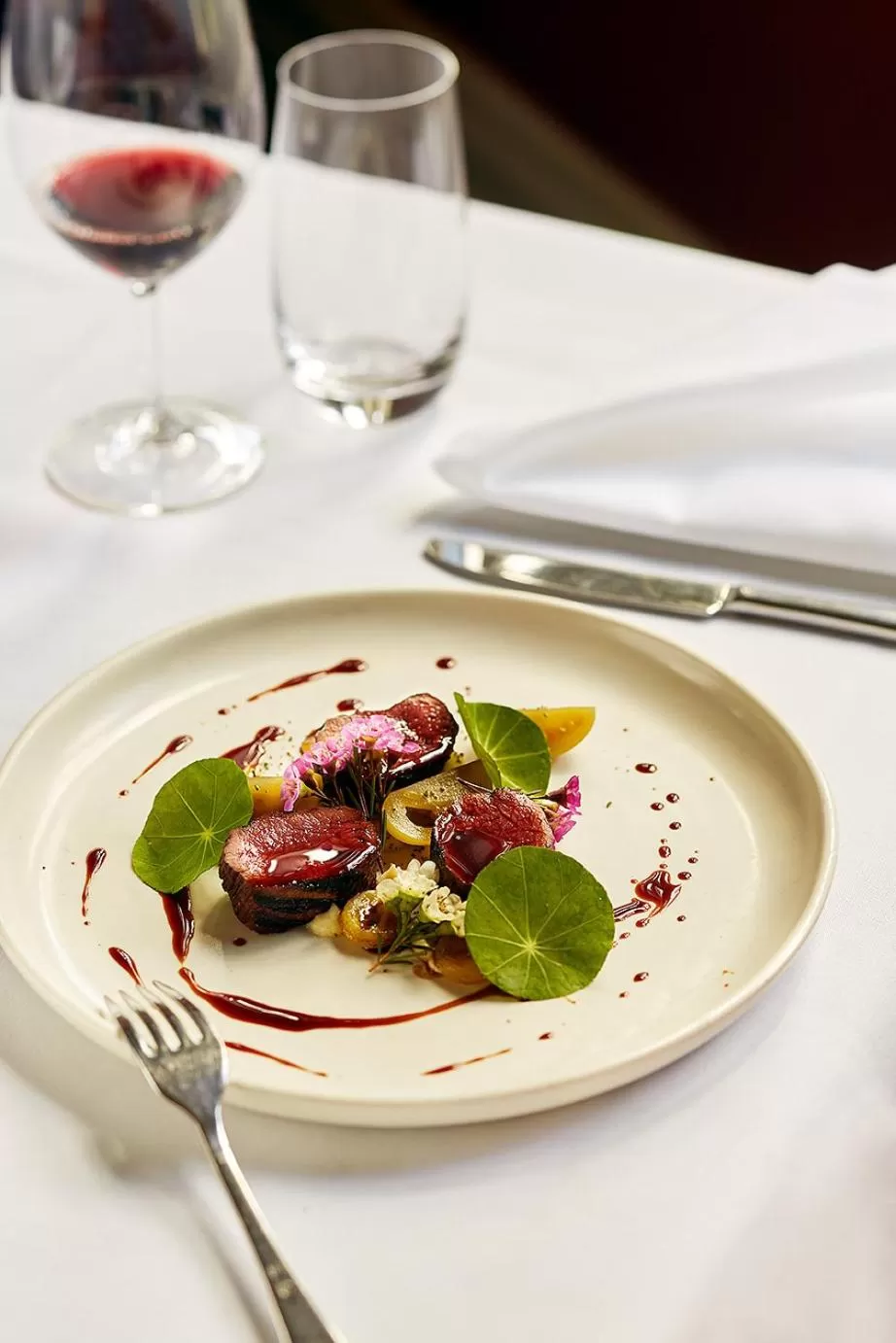 Food and drinks in Chateau Yering