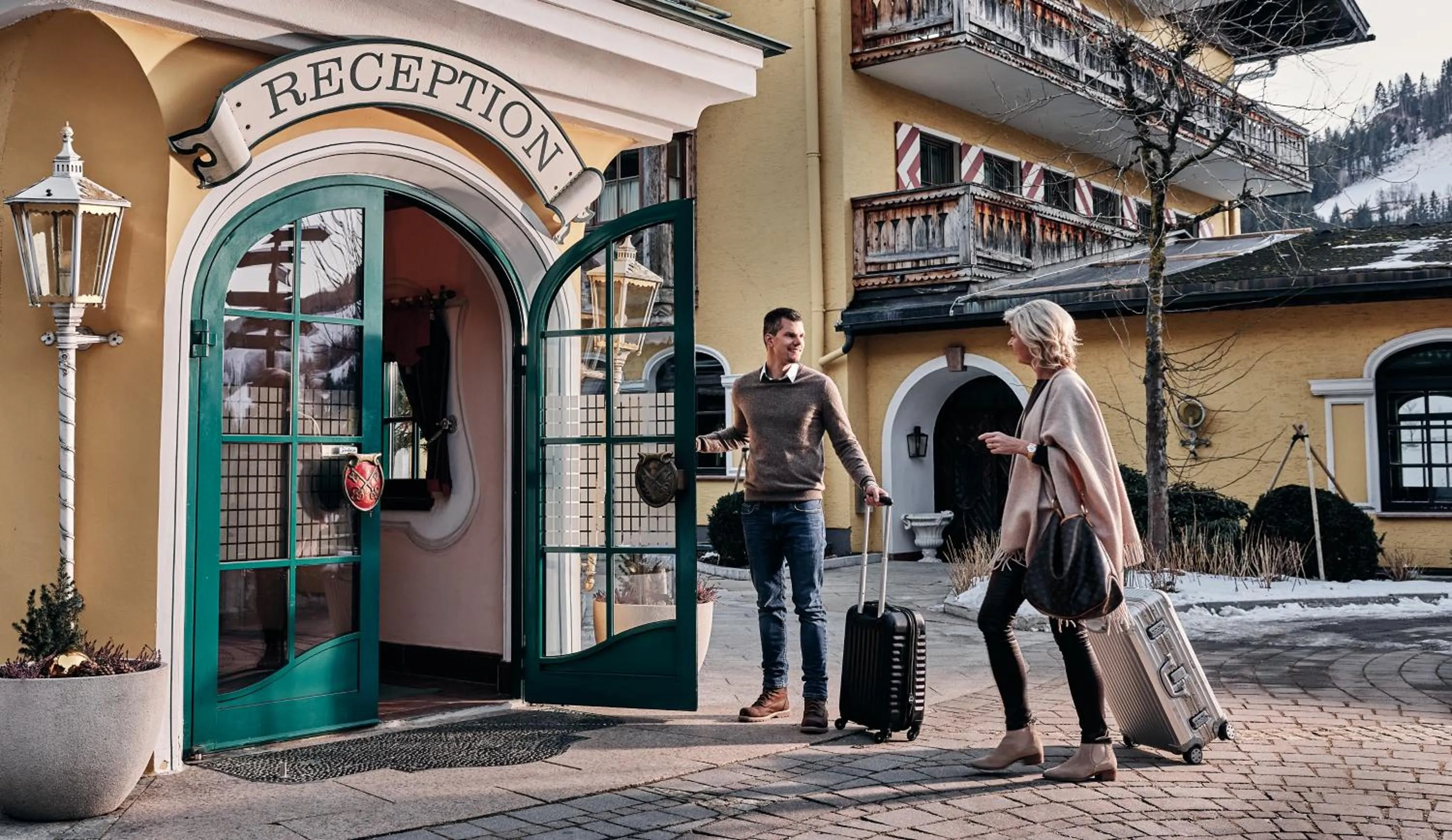 Lobby or reception in Hotel Pichlmayrgut