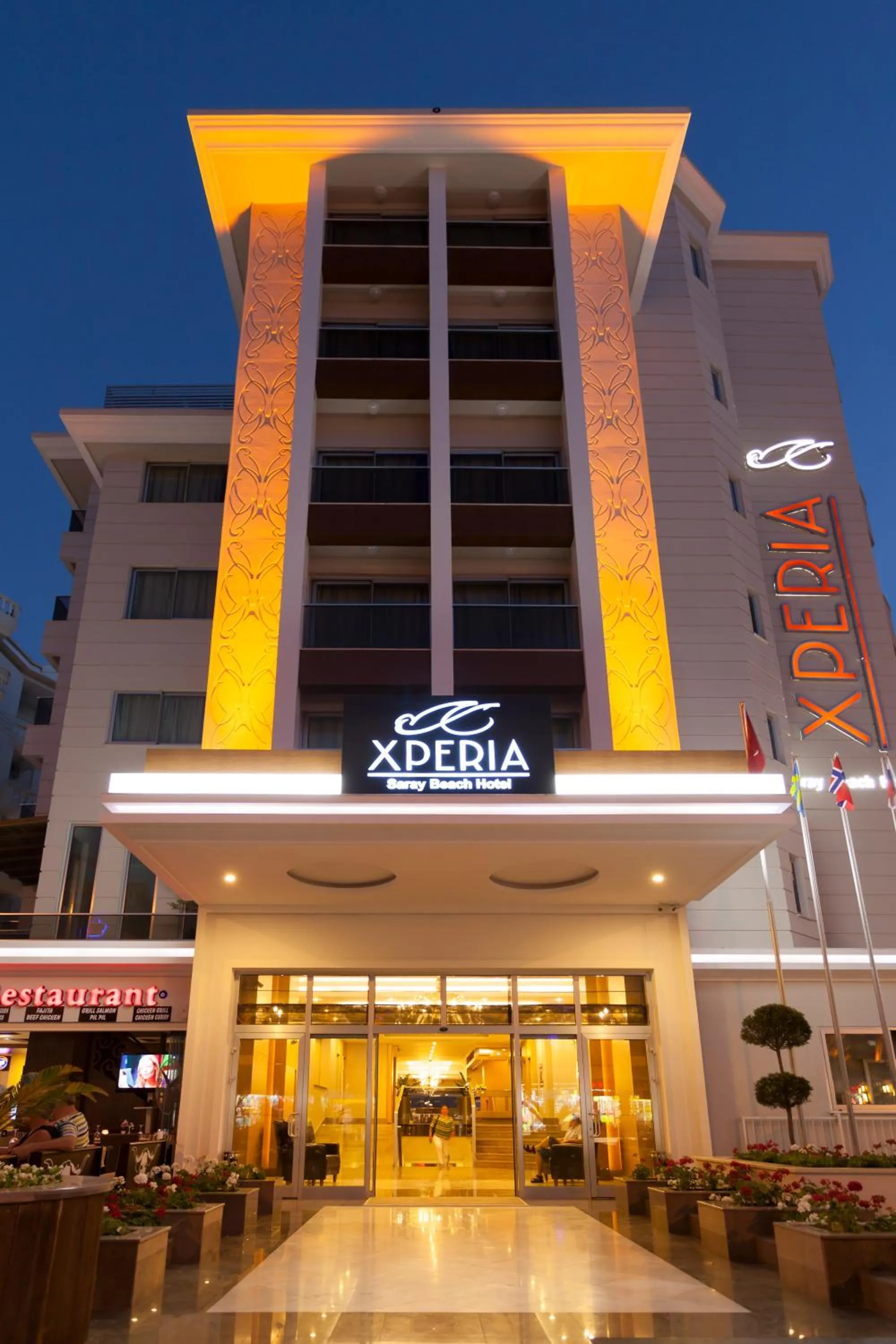 Facade/entrance in Xperia Saray Beach Hotel