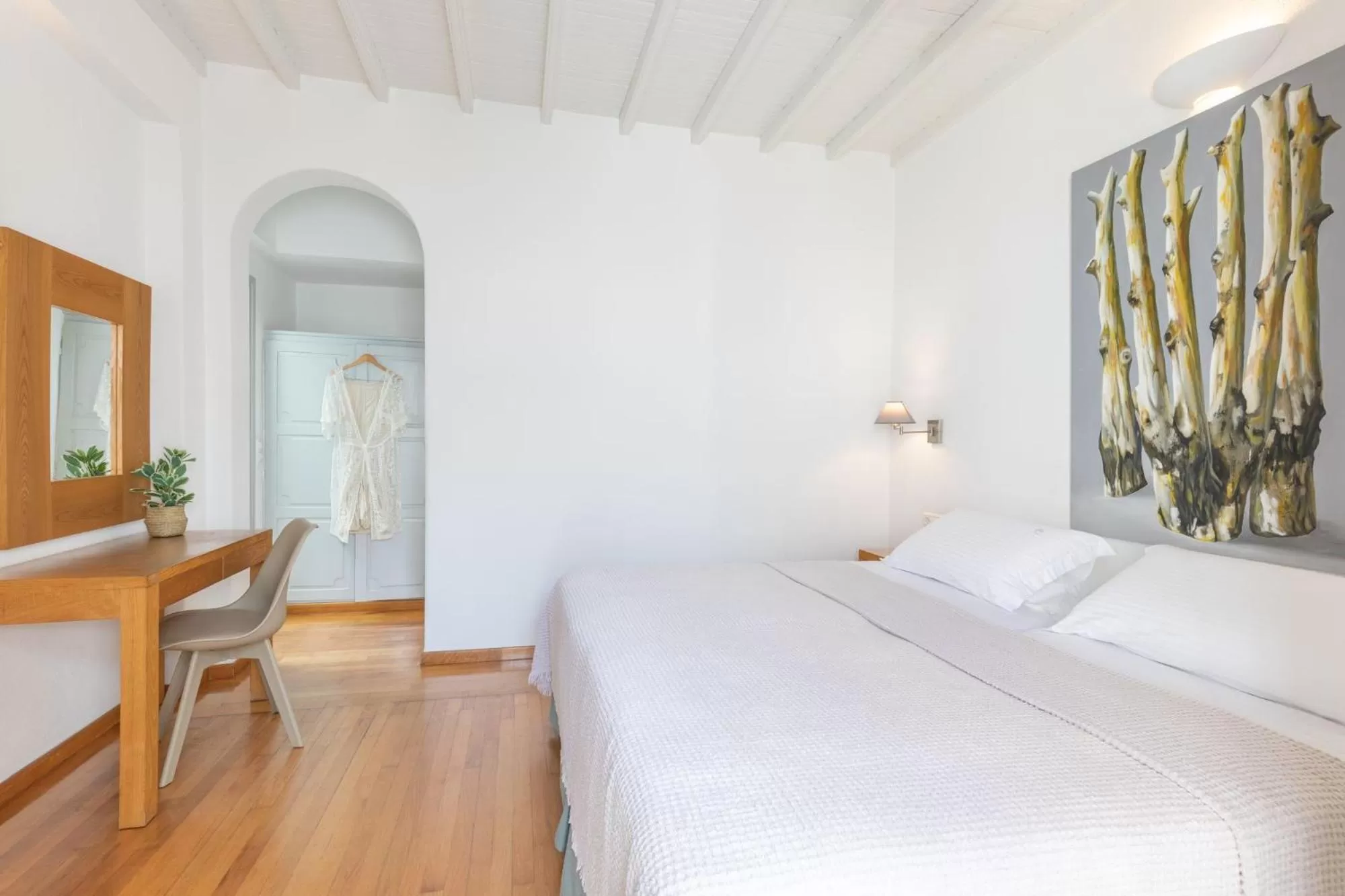 Photo of the whole room, Bed in Elena Hotel Mykonos