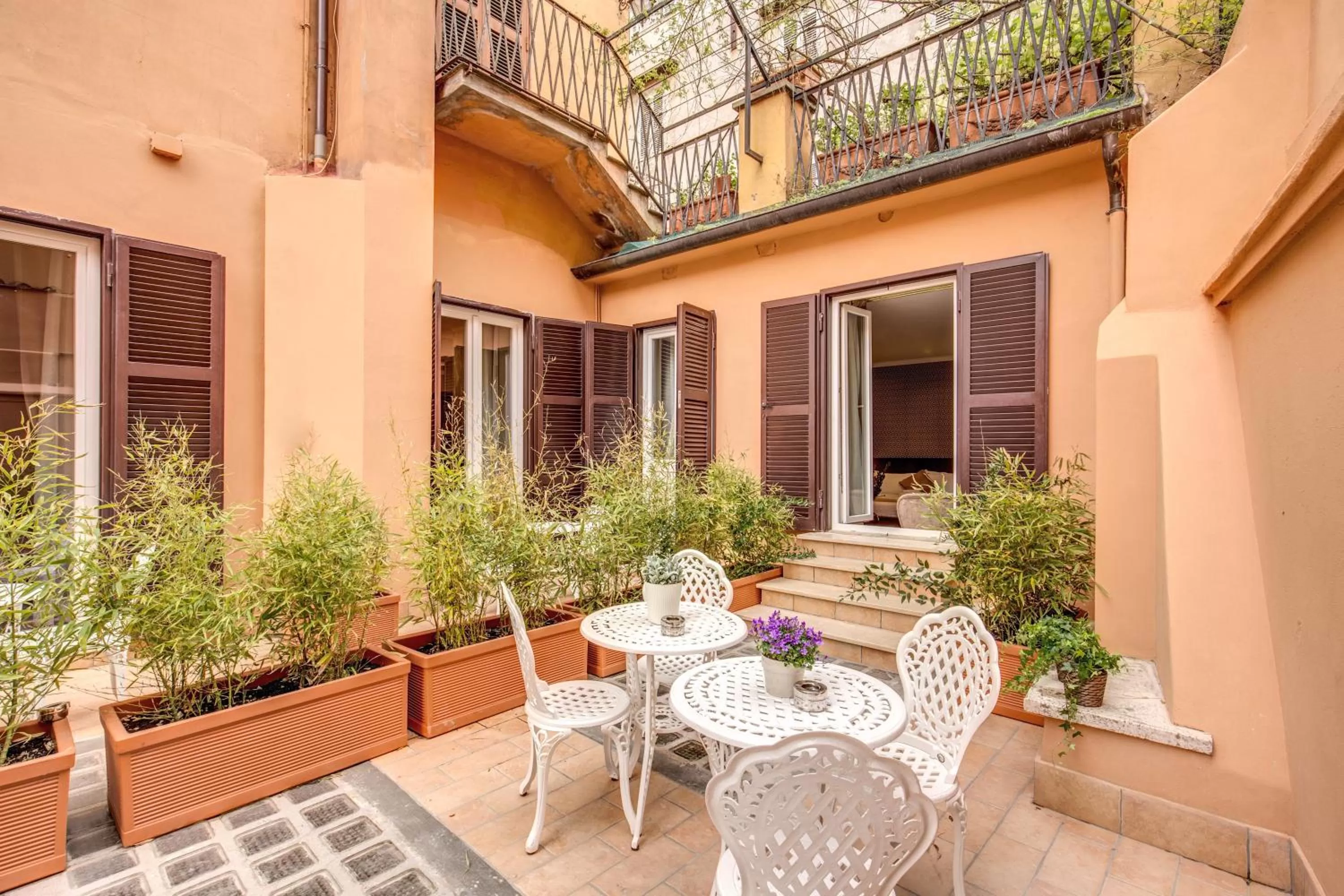 Bird's eye view in Charme Spagna Boutique Hotel