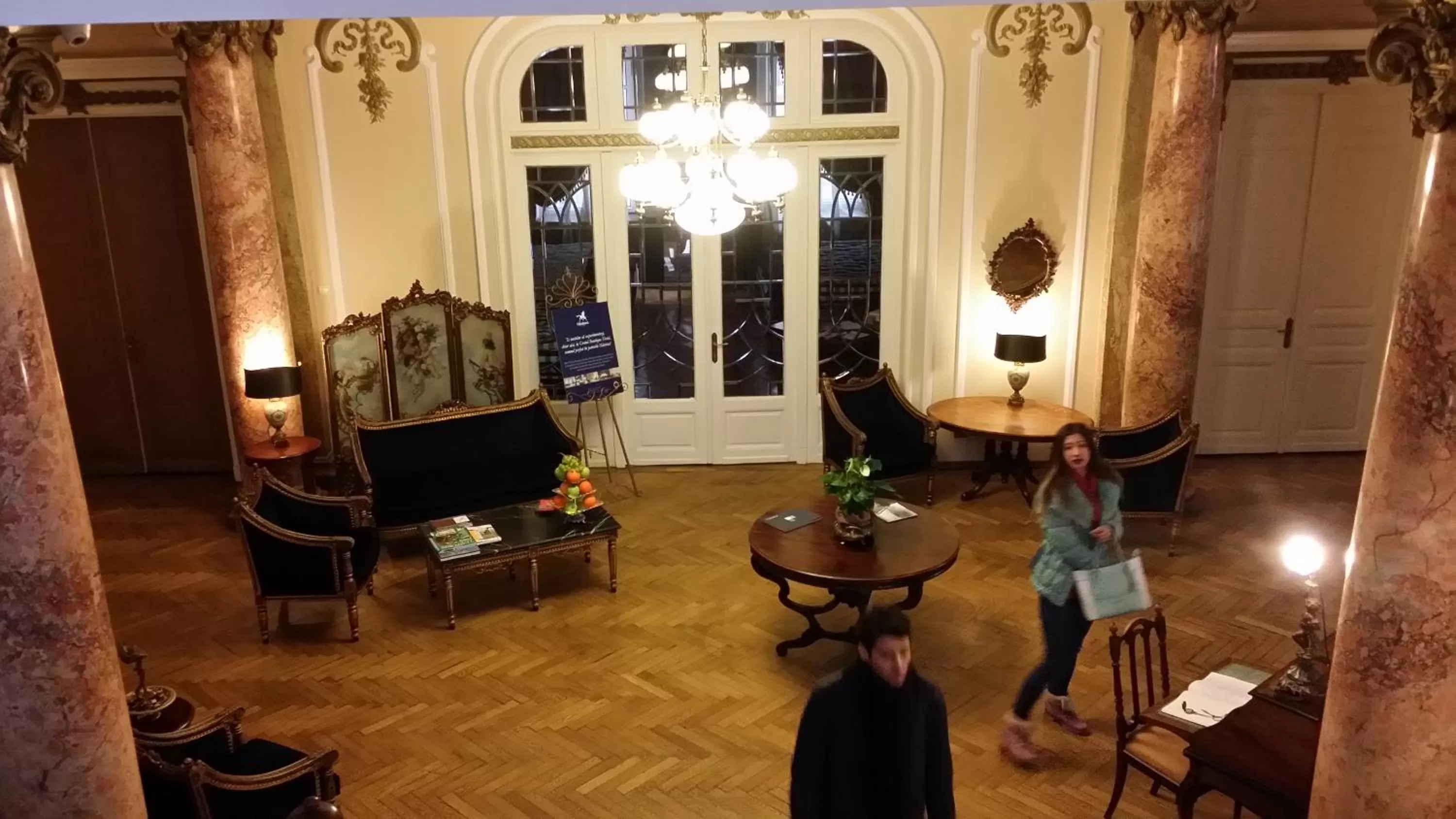 Guests in Grand Boutique Hotel