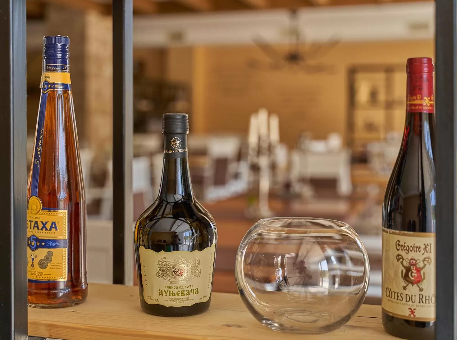 Alcoholic drinks, Drinks in Hotel Serdar