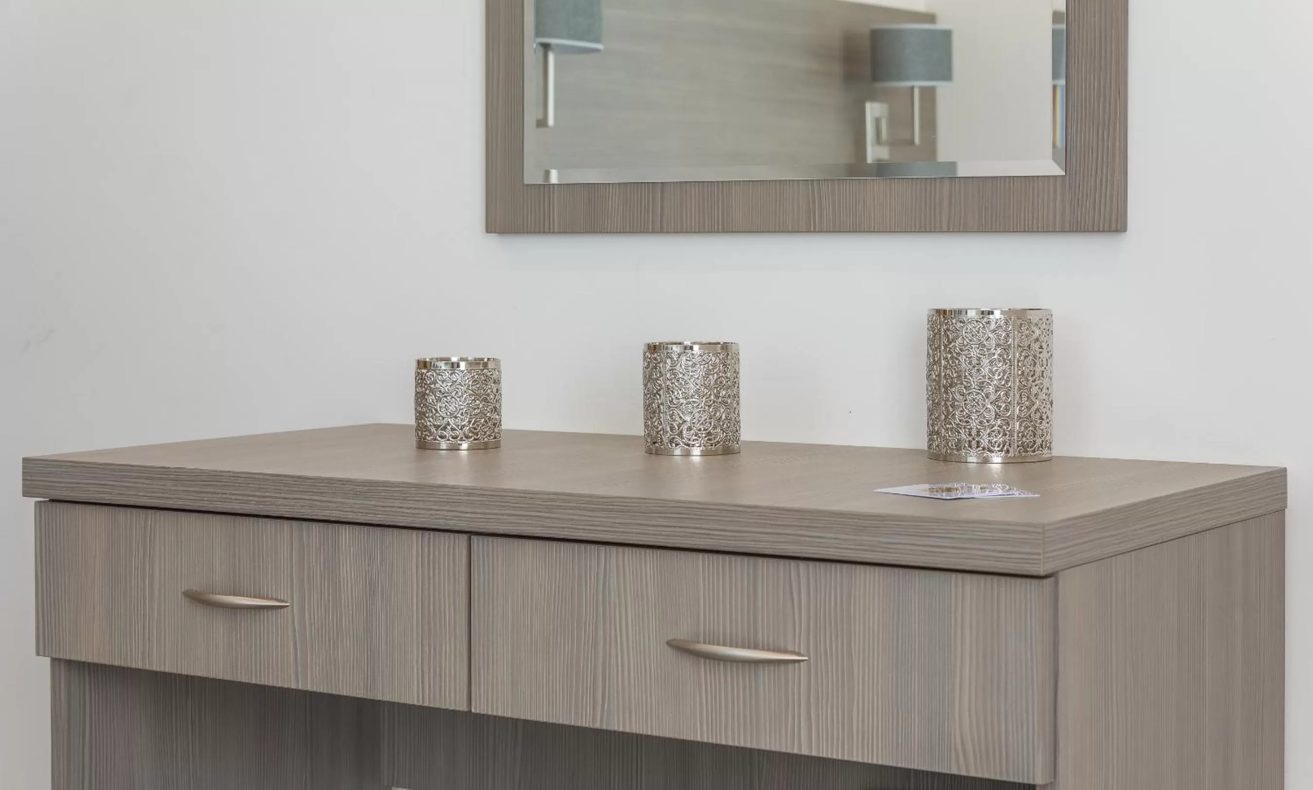 Decorative detail in The Lion & Key Hotel