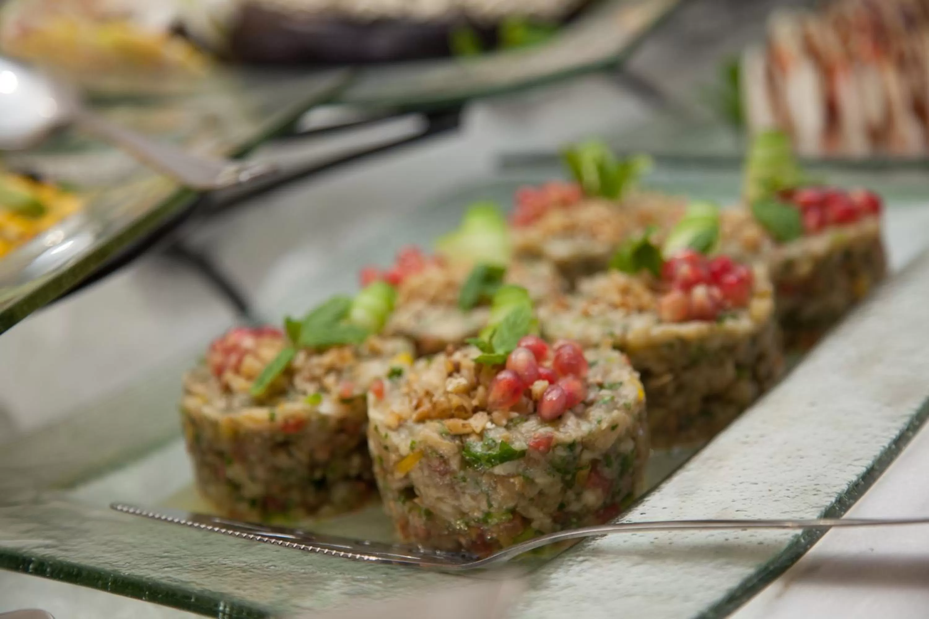 Food in Harir Palace Hotel