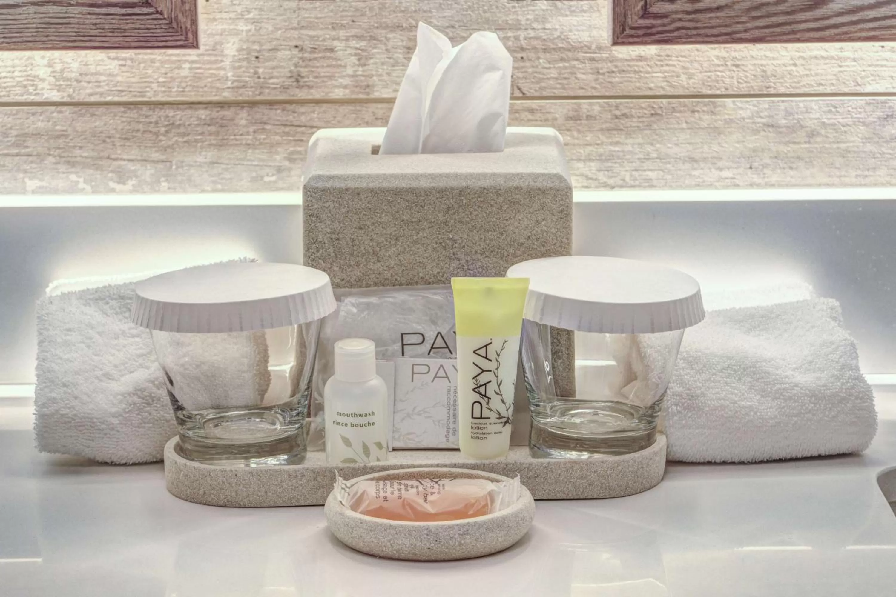 Bathroom in The Waterfront Beach Resort, A Hilton Hotel