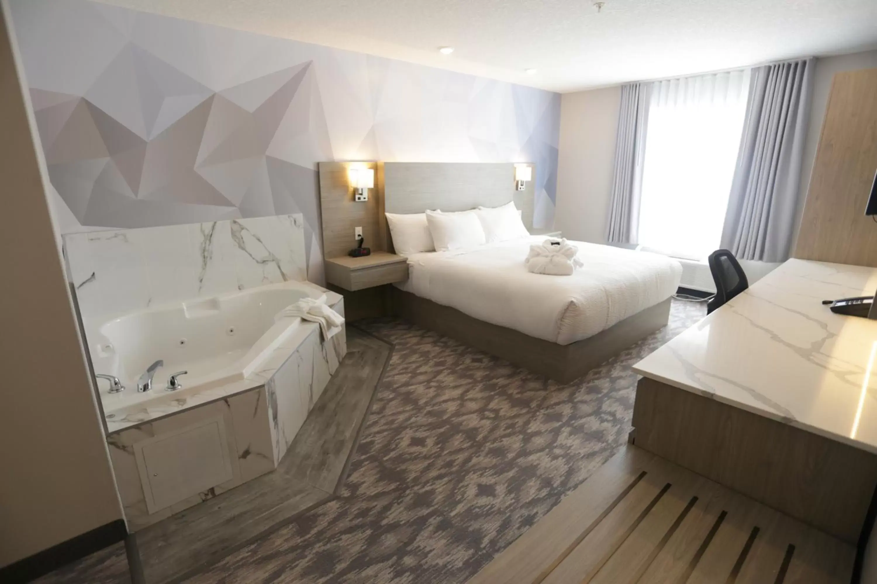 King Suite - Non-Smoking in Days Inn by Wyndham Calgary North Balzac King Suite - Non-Smoking in Days Inn by Wyndham Calgary North Balzac