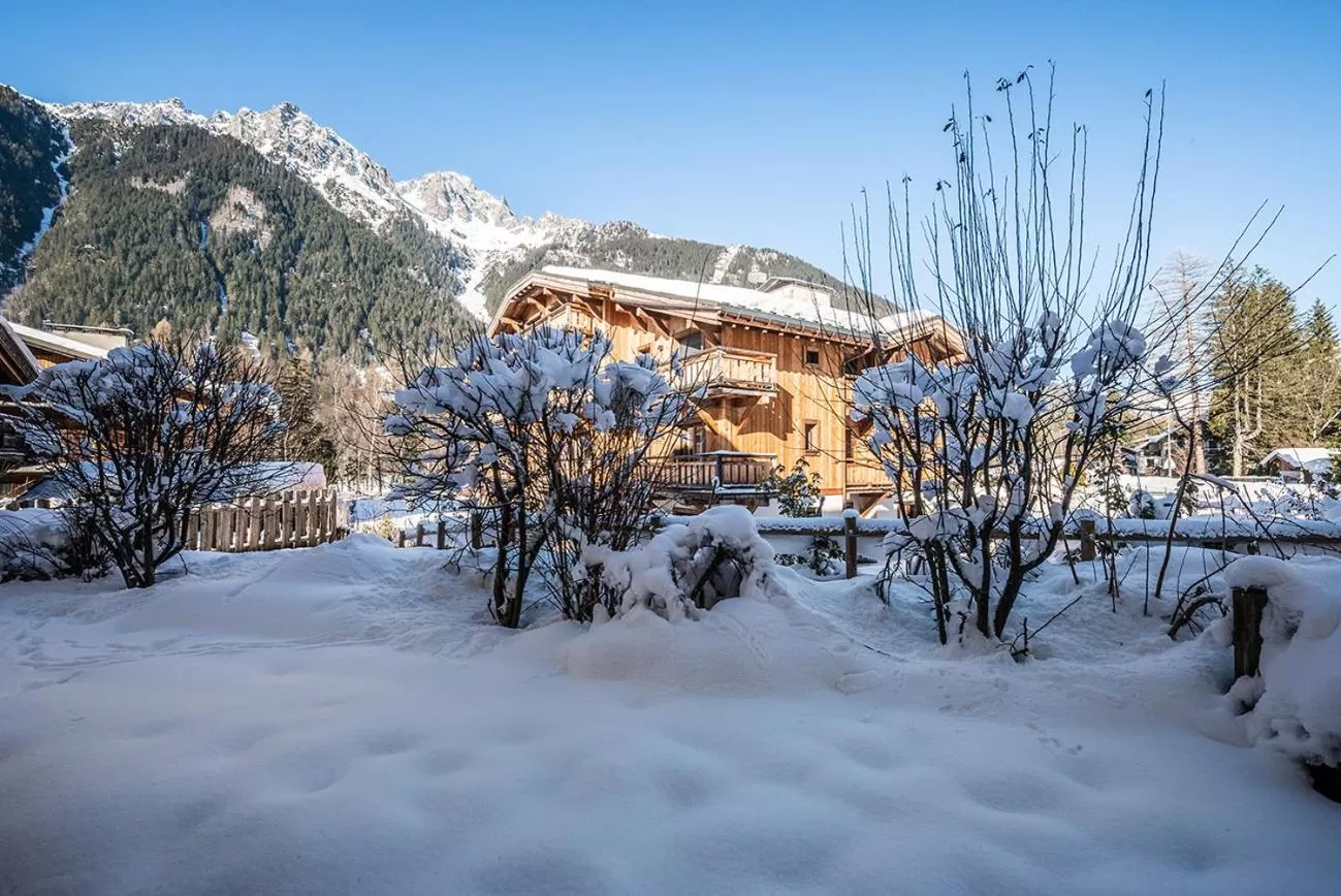 Property building in Eden Hotel, Apartments and Chalet Chamonix Les Praz