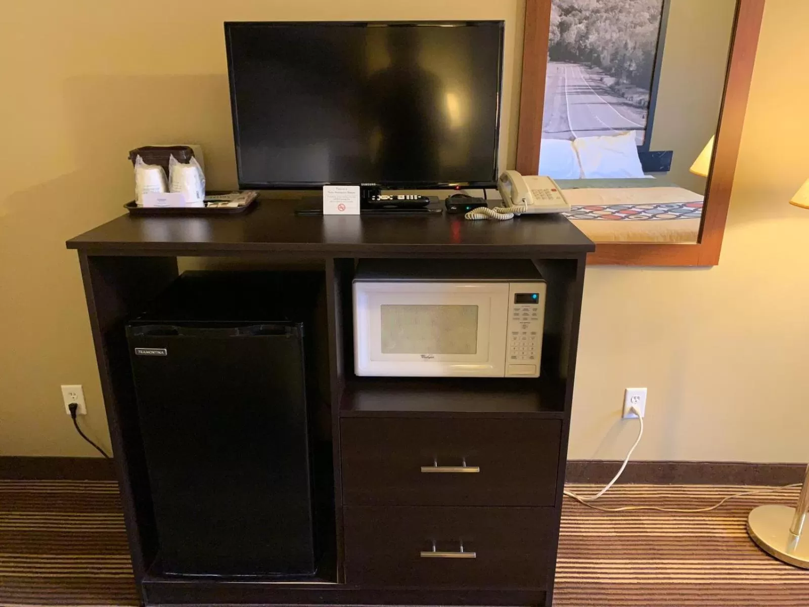 minibar in Super 8 by Wyndham Eau Claire WI
