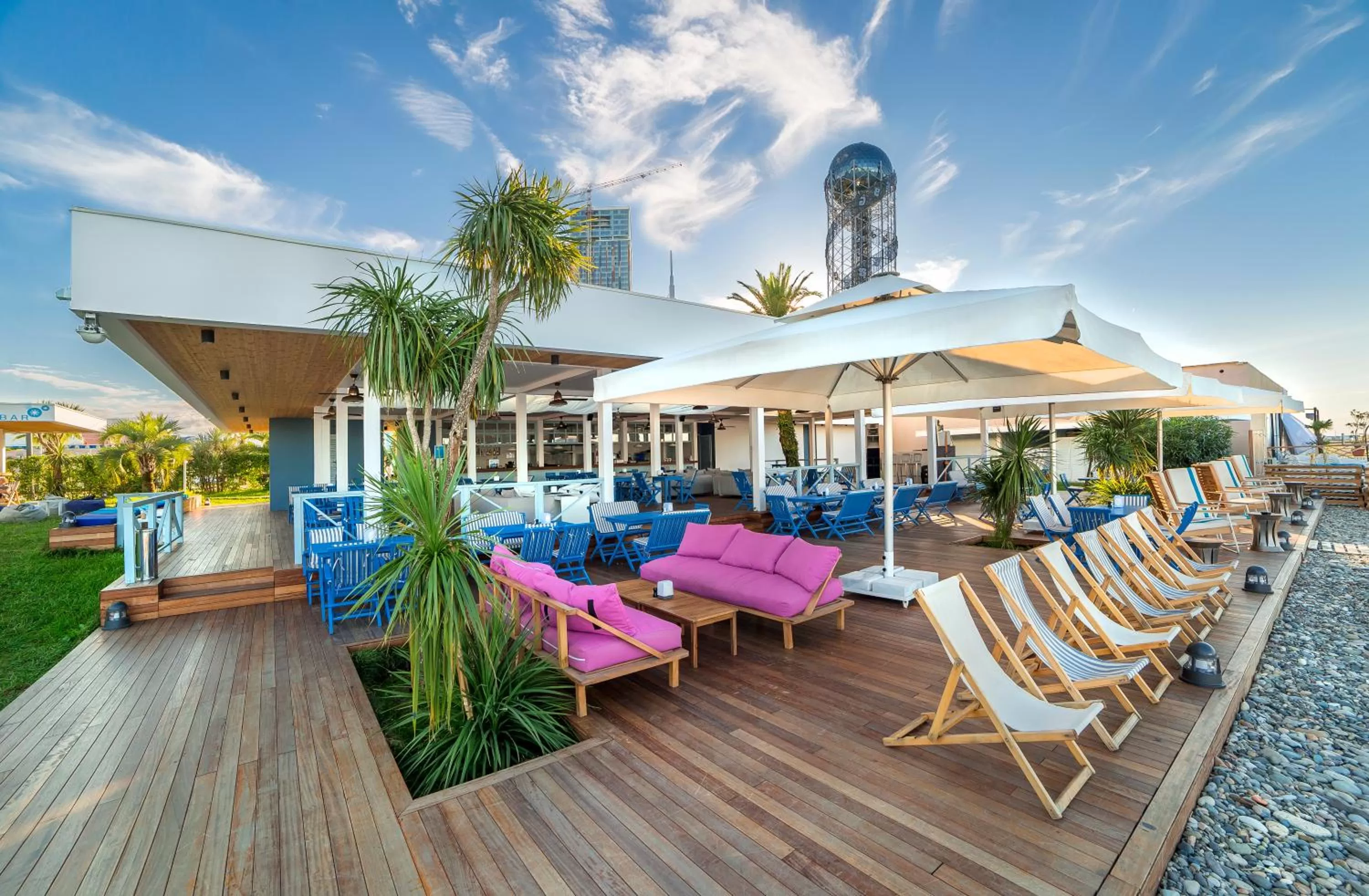 Beach in Radisson Blu Hotel Batumi