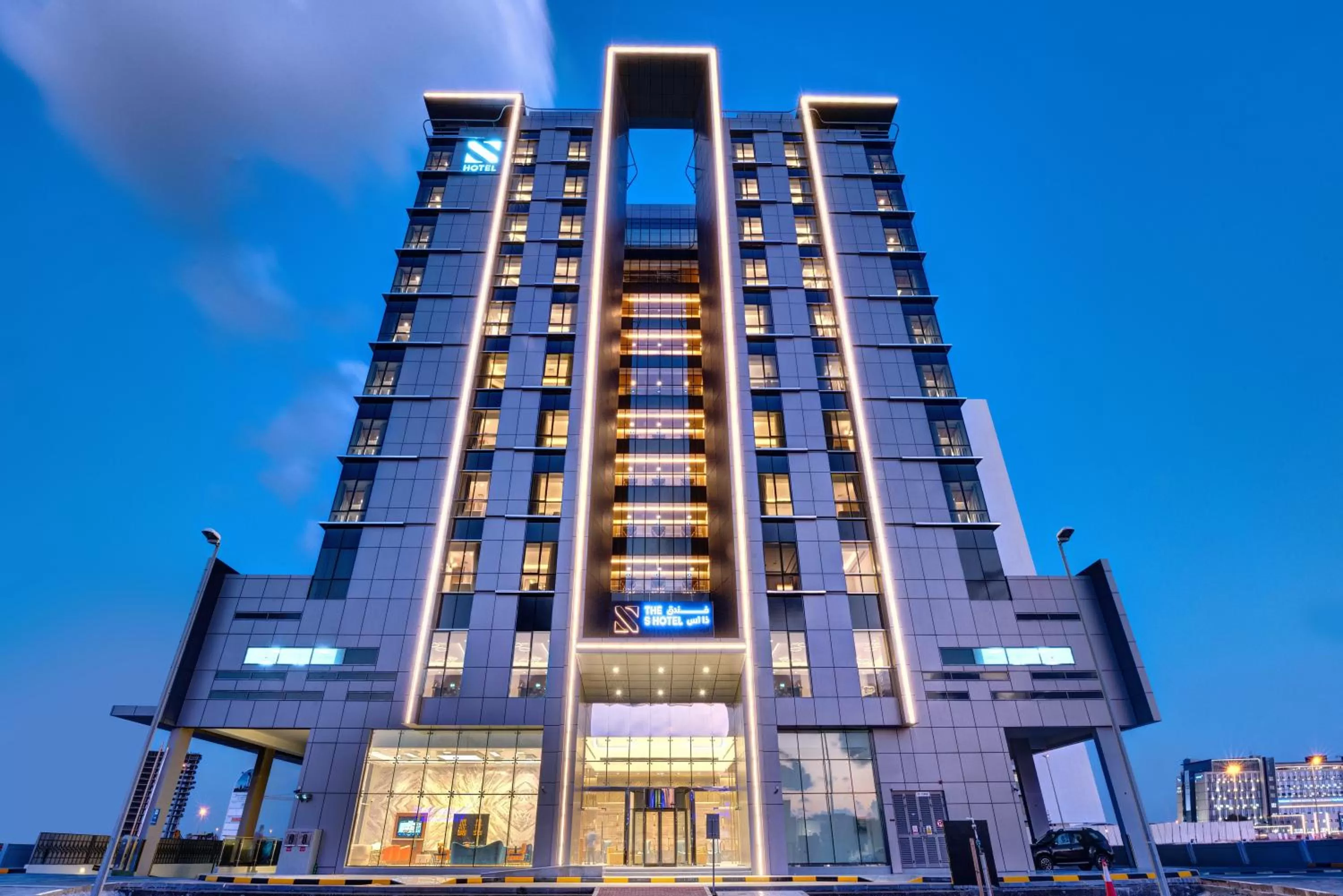 Property building in The S Hotel Al Barsha