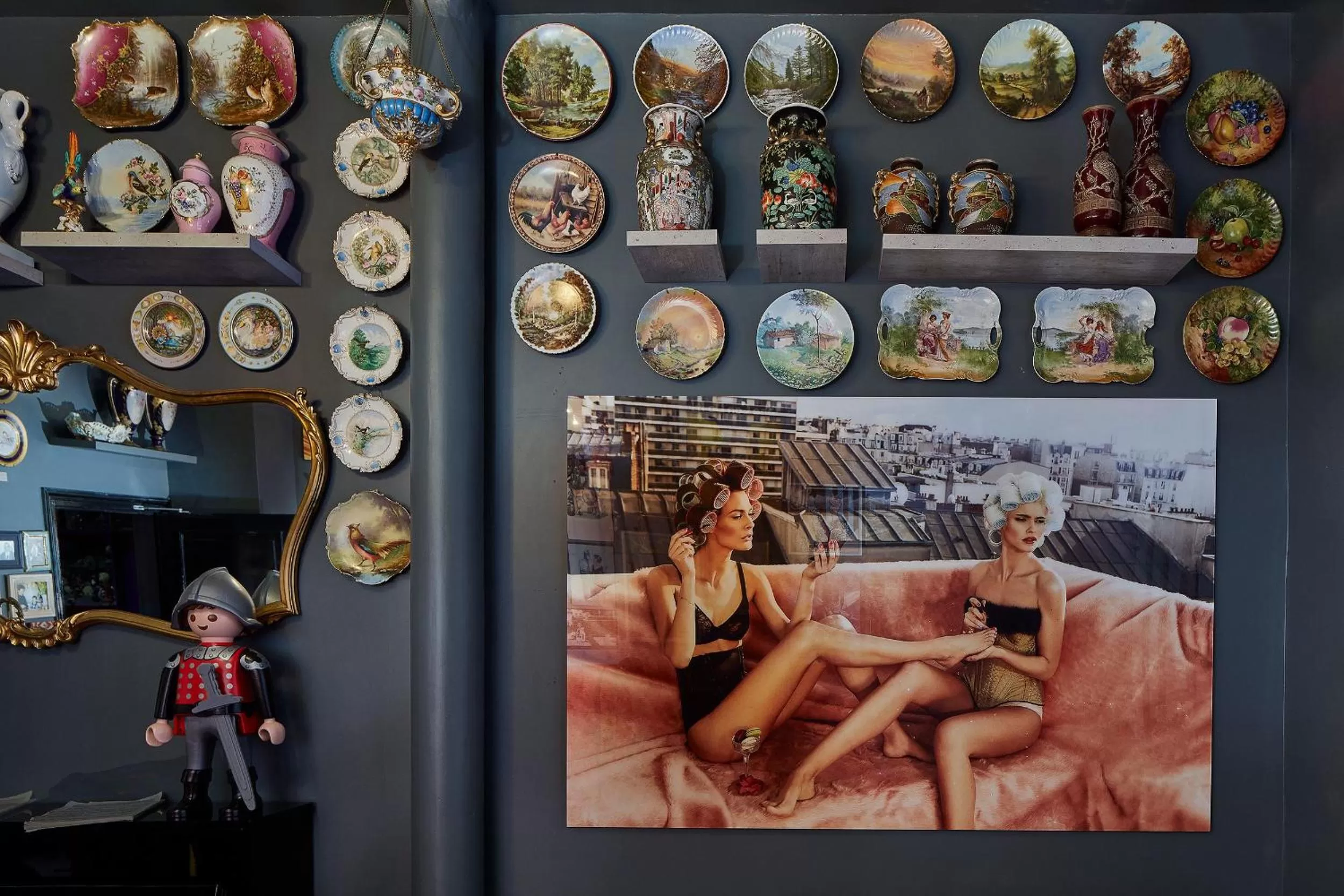 Decorative detail in Hôtel de Roubaix