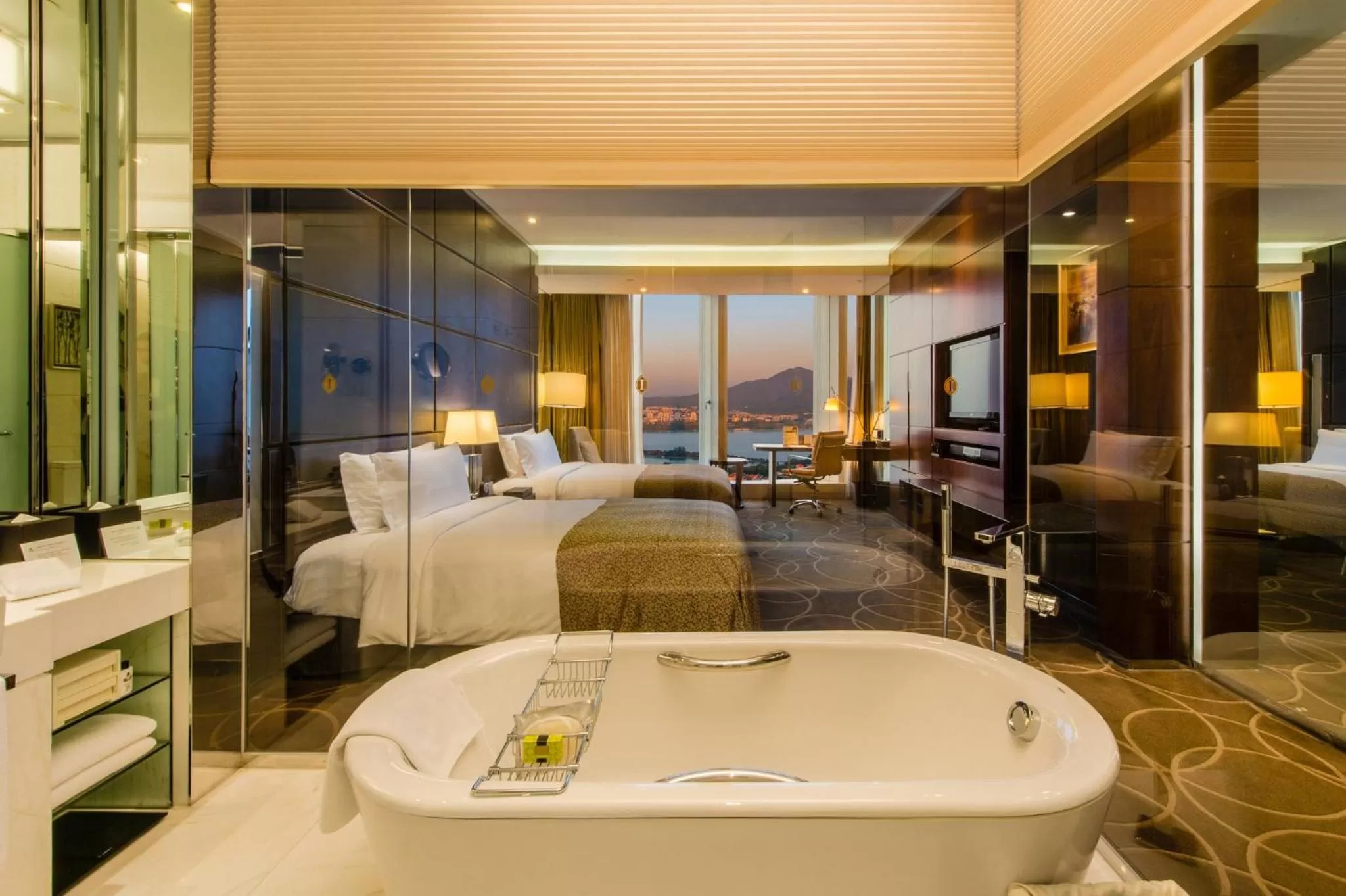 Photo of the whole room, Bed in InterContinental Nanjing by IHG