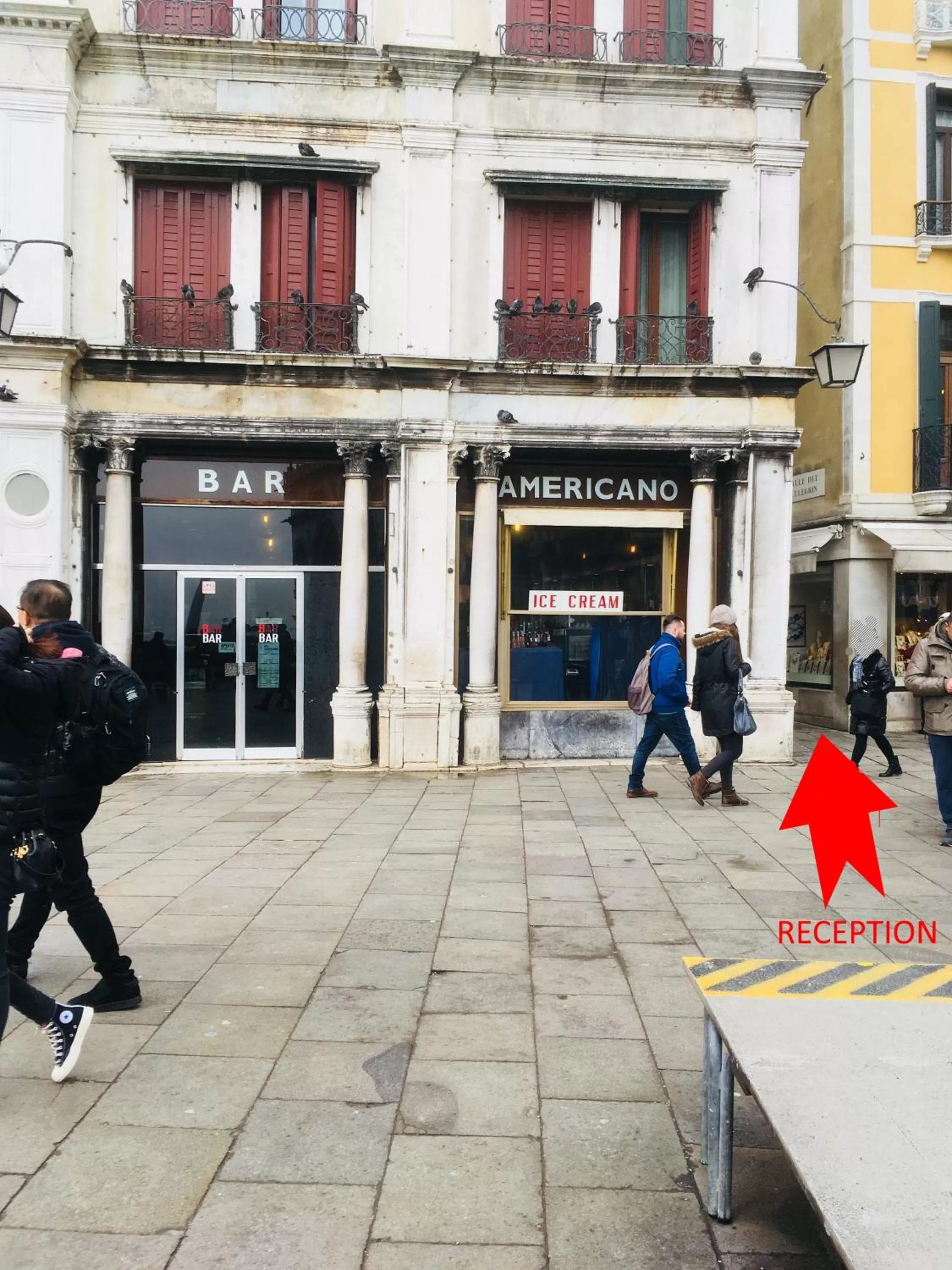 Facade/entrance in Bellevue Luxury Rooms - San Marco Luxury