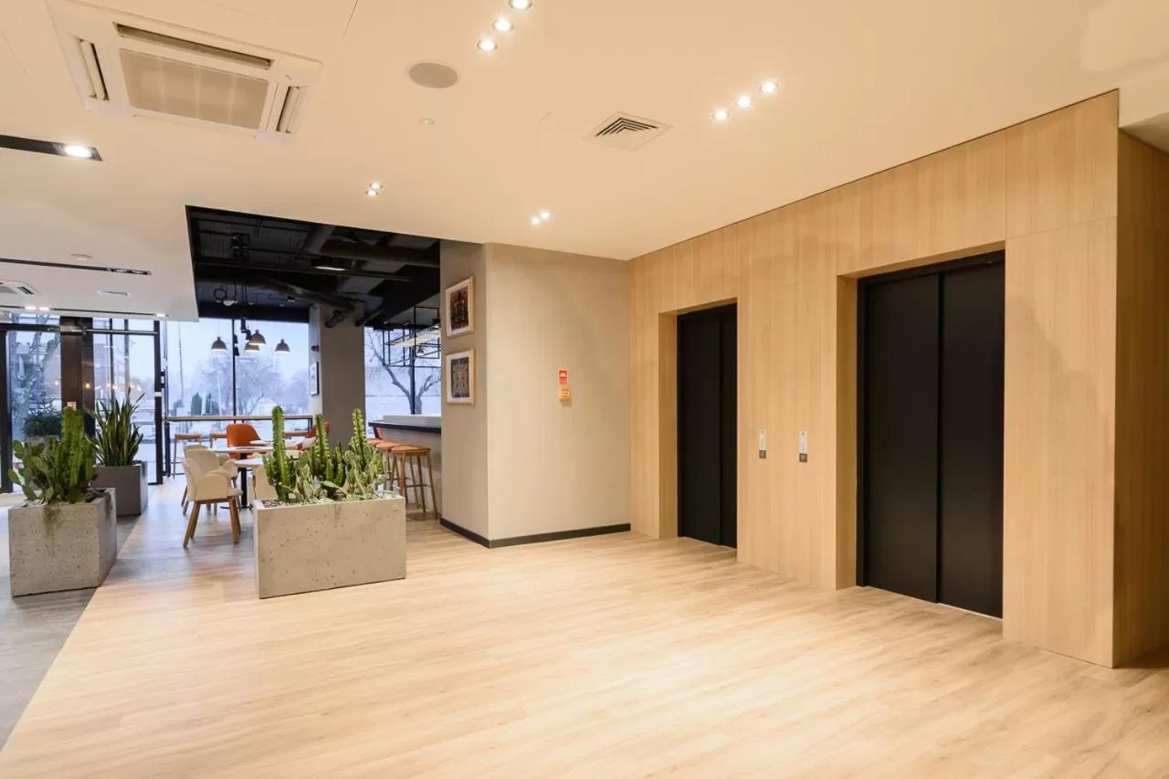 Lobby or reception in Arche Hotel Lublin