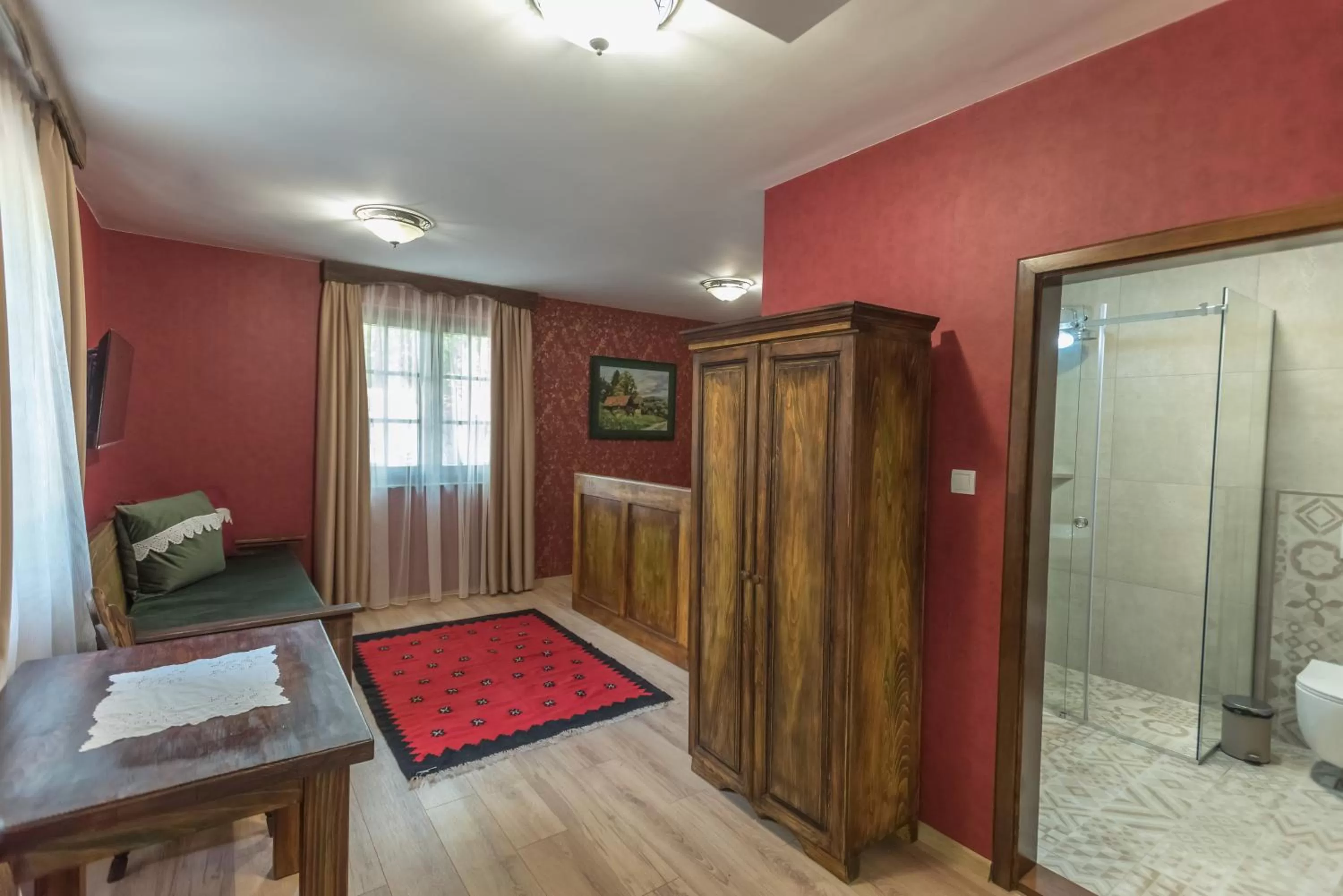 TV and multimedia in B&B Etno Village Sunčana Reka