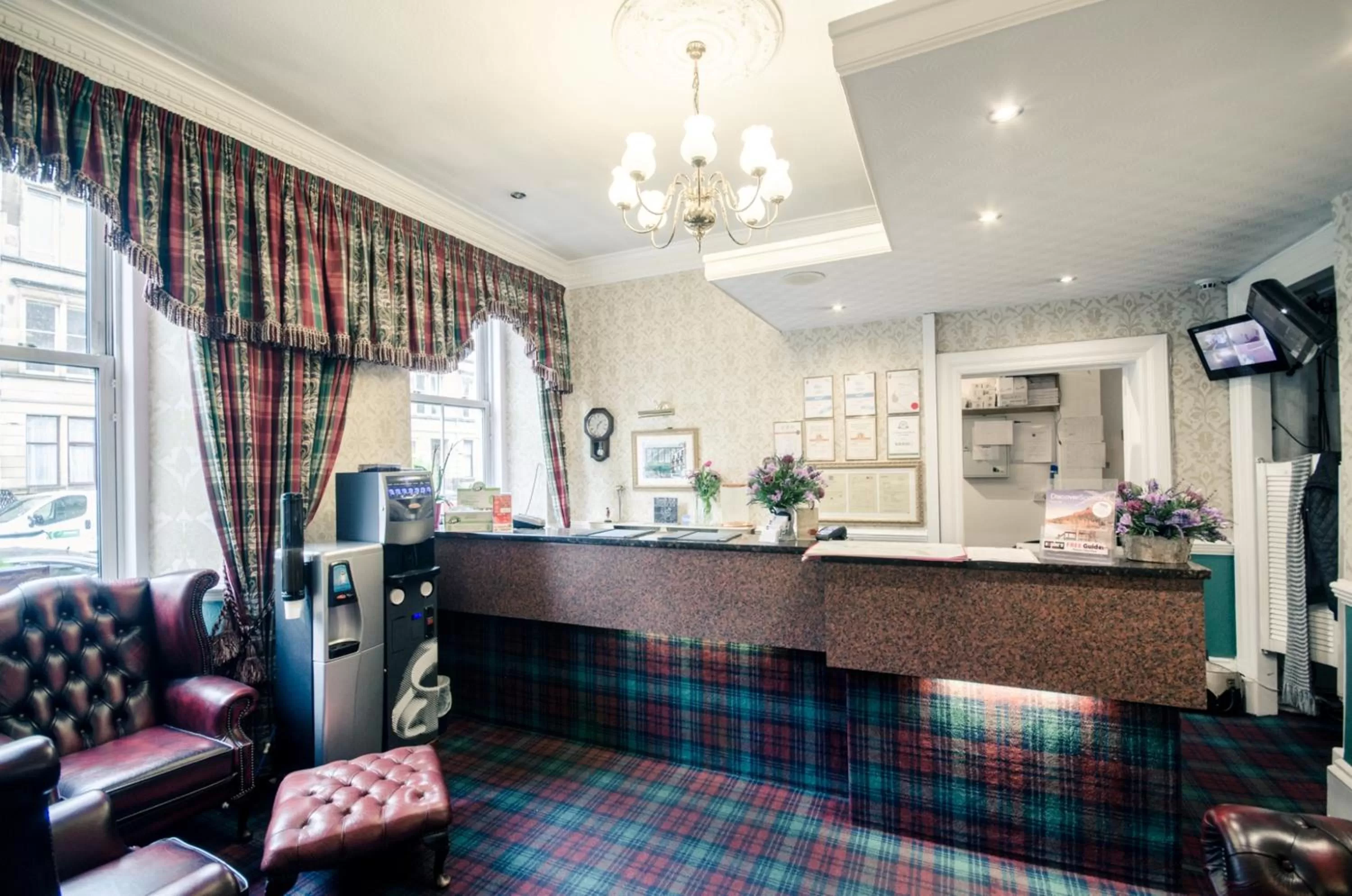 Lobby or reception in Argyll Hotel