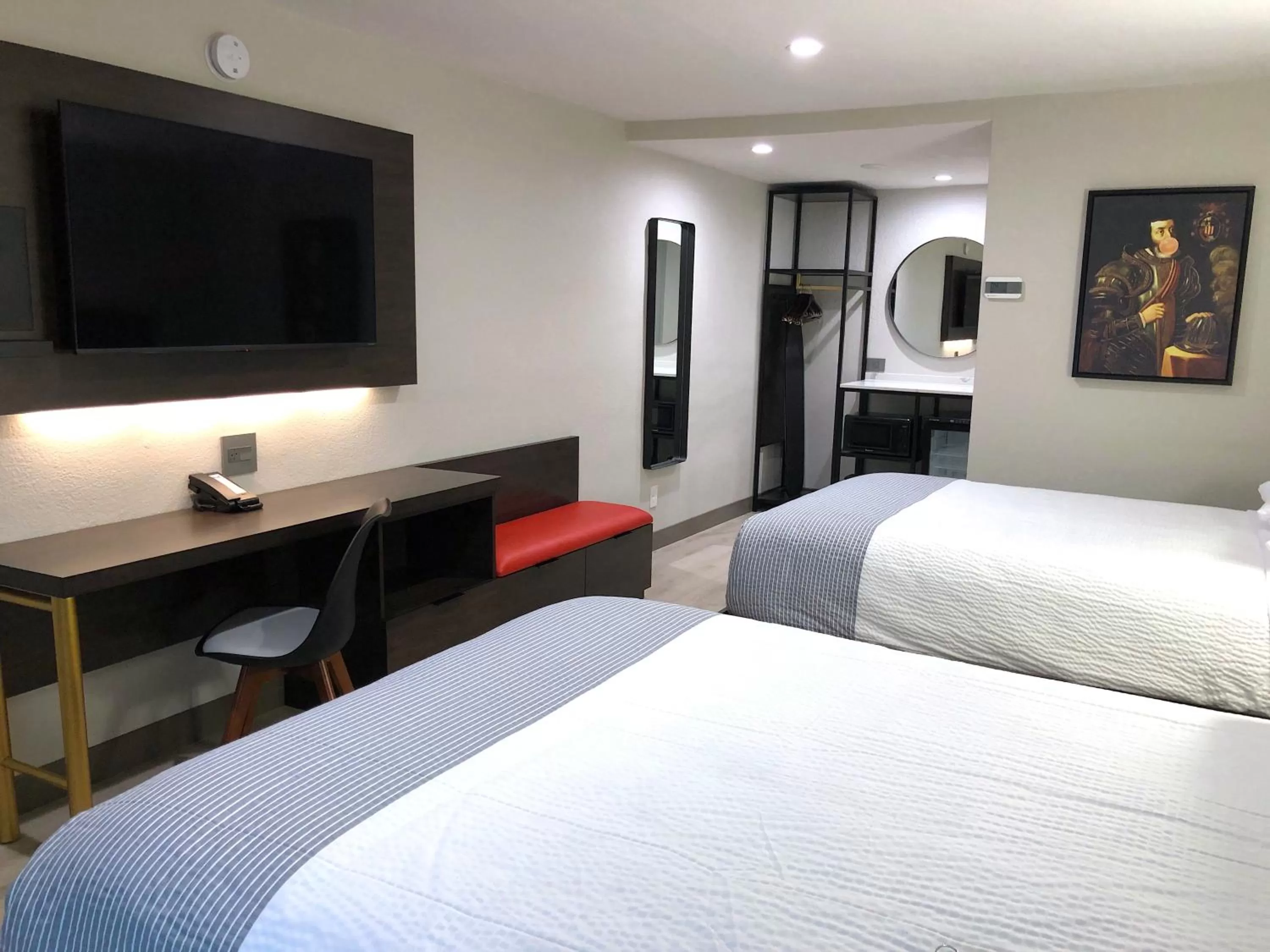 Bedroom, Bed in Rodeway Inn St Augustine Historic District