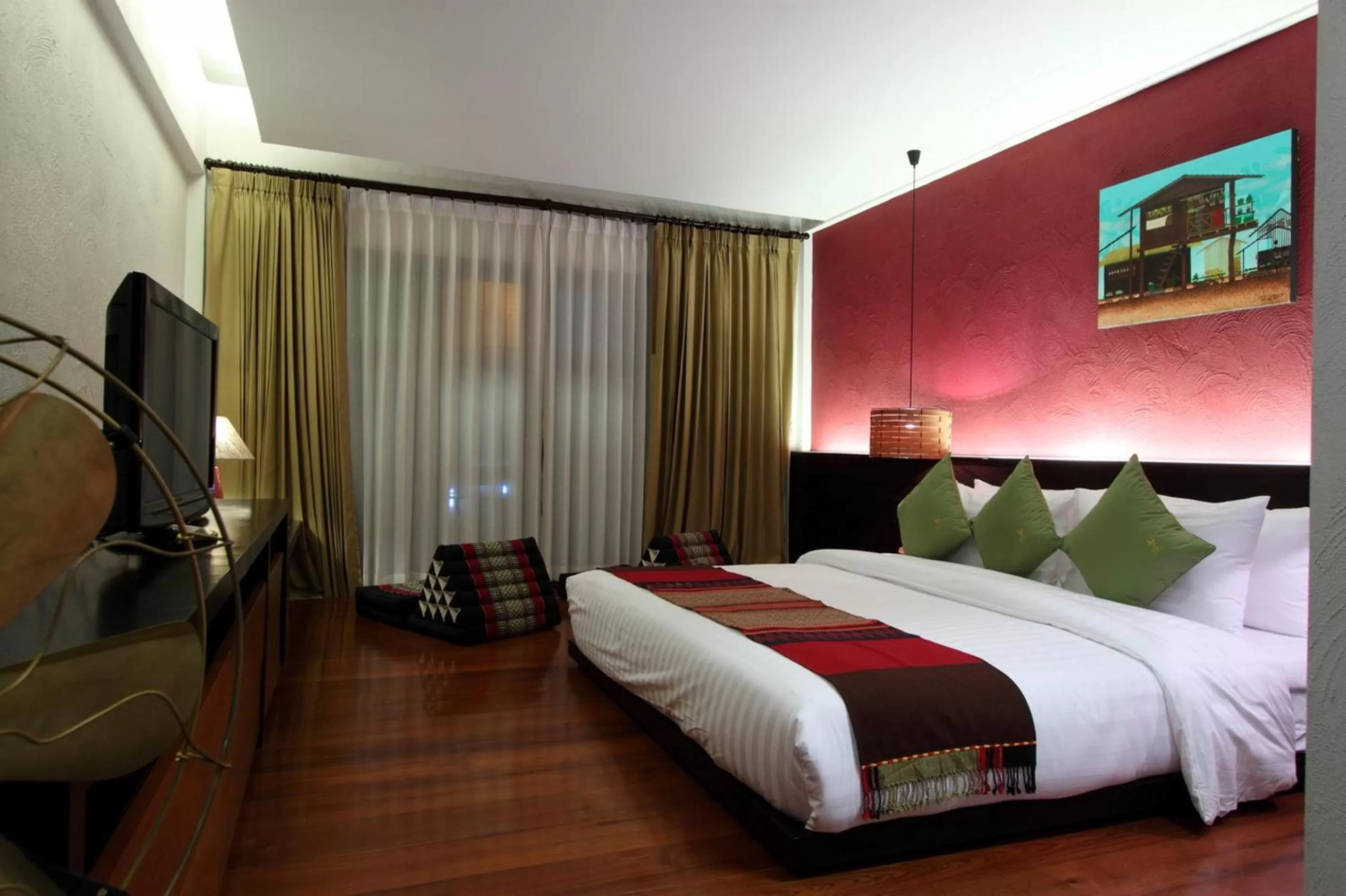 Bed in De Lanna Hotel