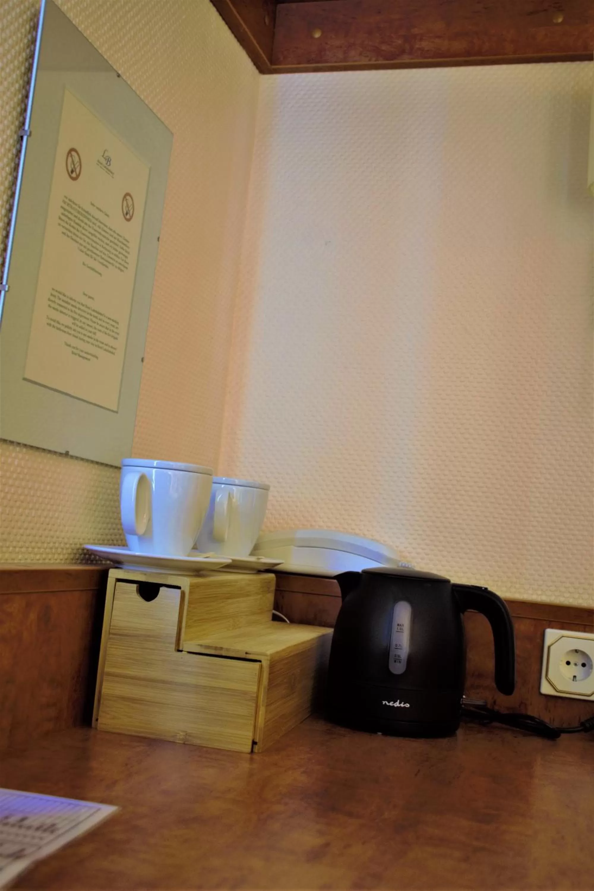 Coffee/tea facilities in Hotel am Bahnhof